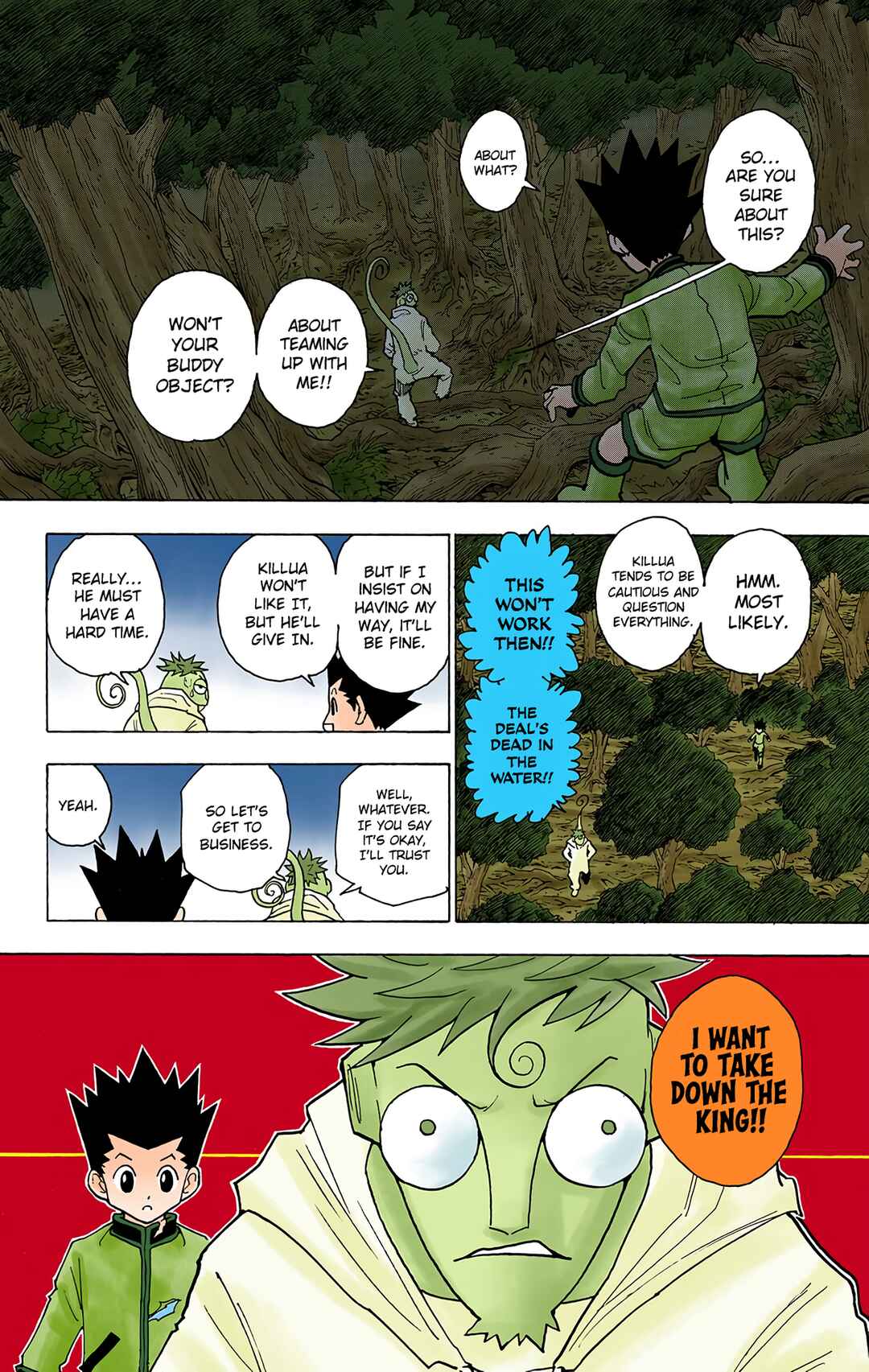 Page 10 Chapter 242 HUNTER x HUNTER (Official Colored)