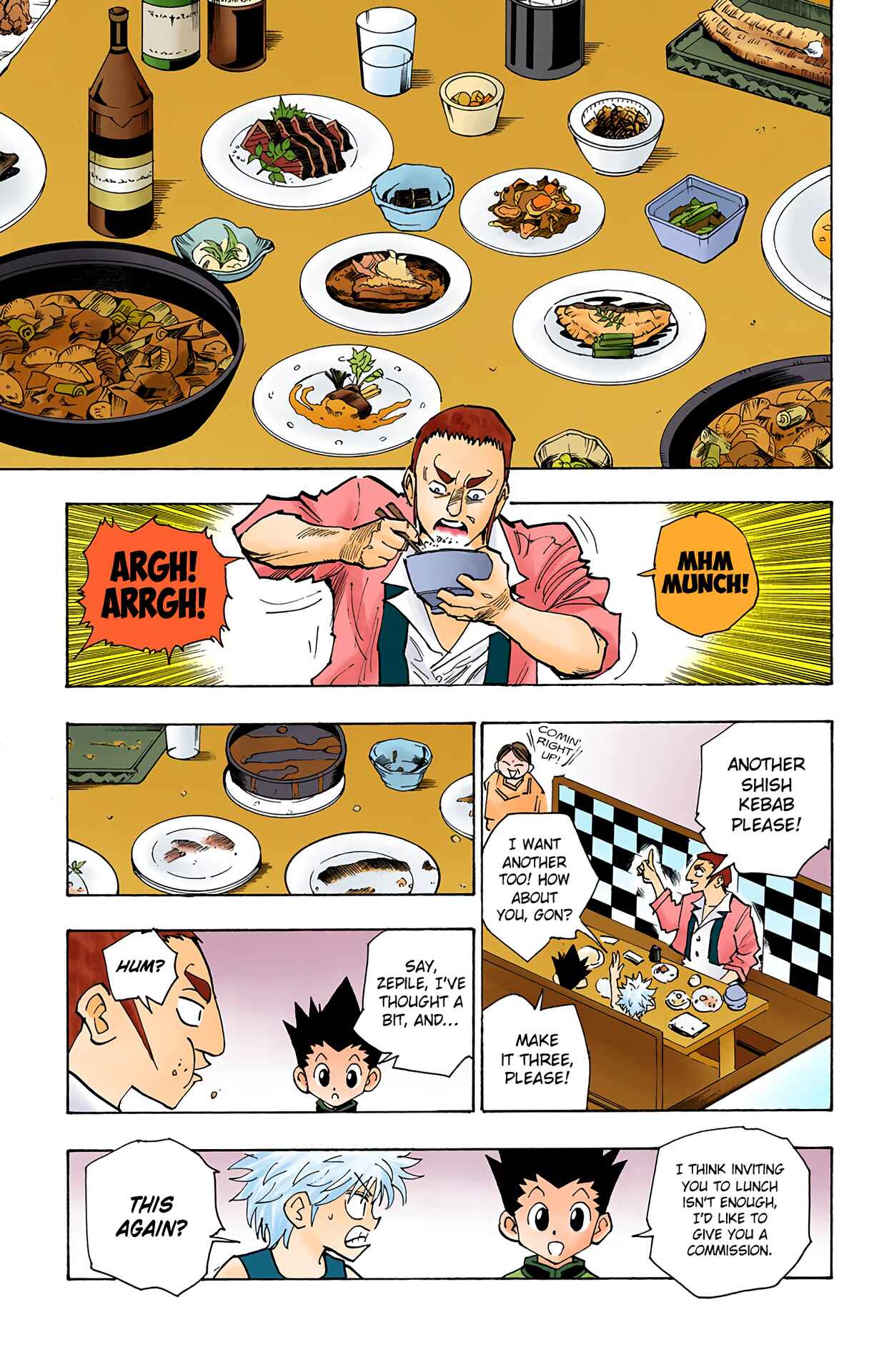 Page 3 Chapter 87 HUNTER x HUNTER (Official Colored)