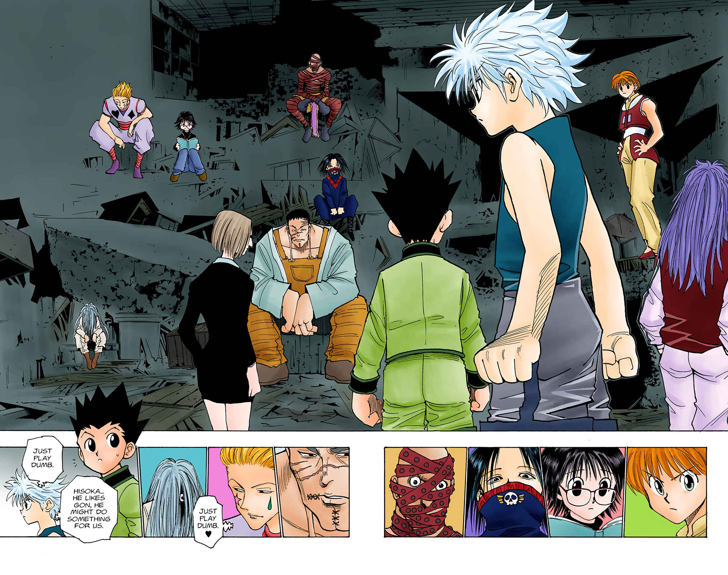Page 10 Chapter 91 HUNTER x HUNTER (Official Colored)
