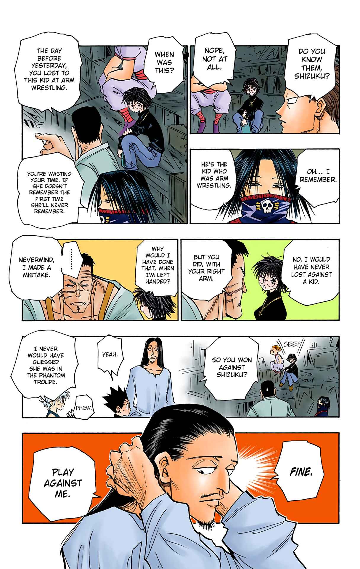 Page 12 Chapter 91 HUNTER x HUNTER (Official Colored)