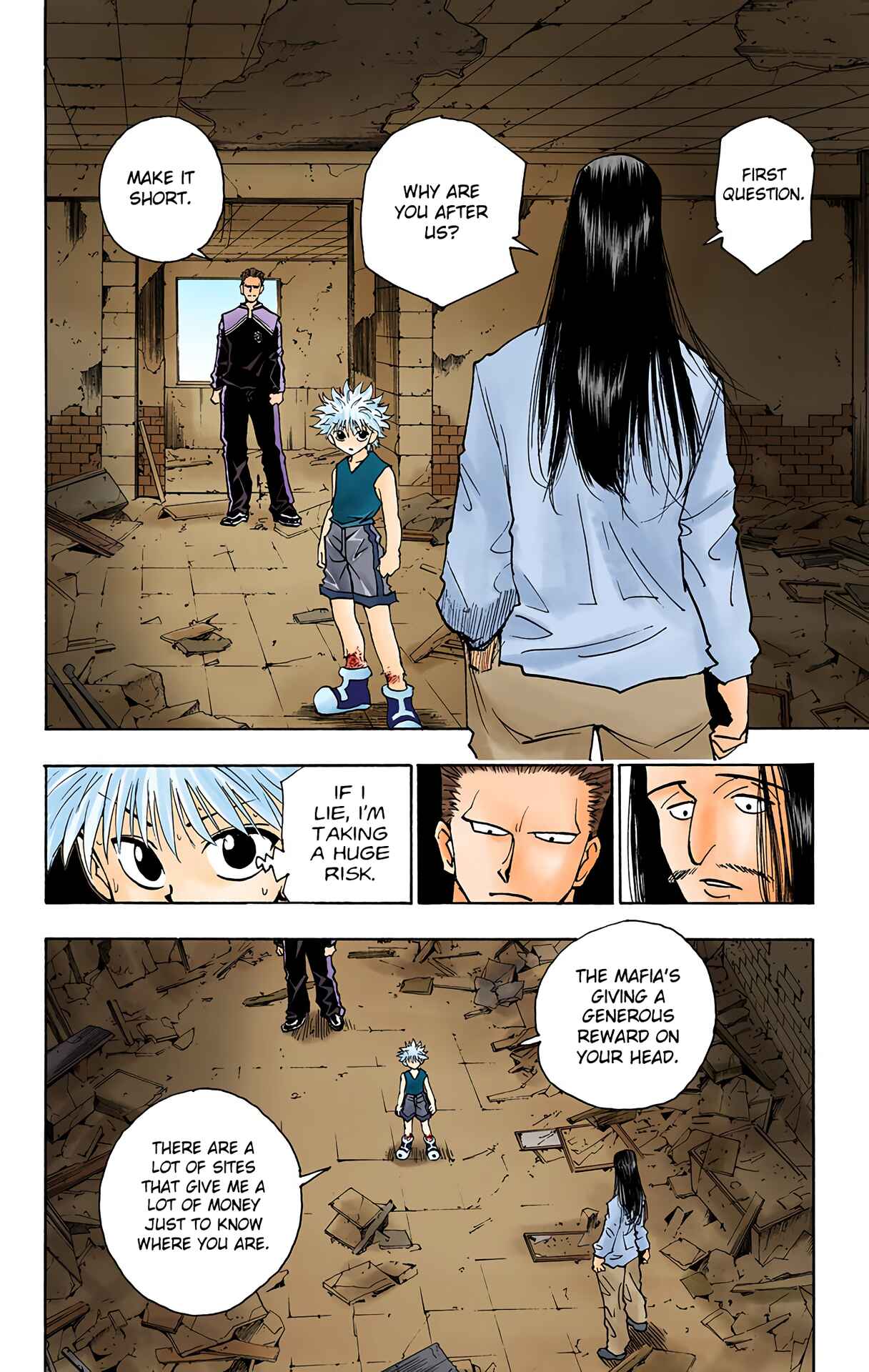 Page 4 Chapter 91 HUNTER x HUNTER (Official Colored)