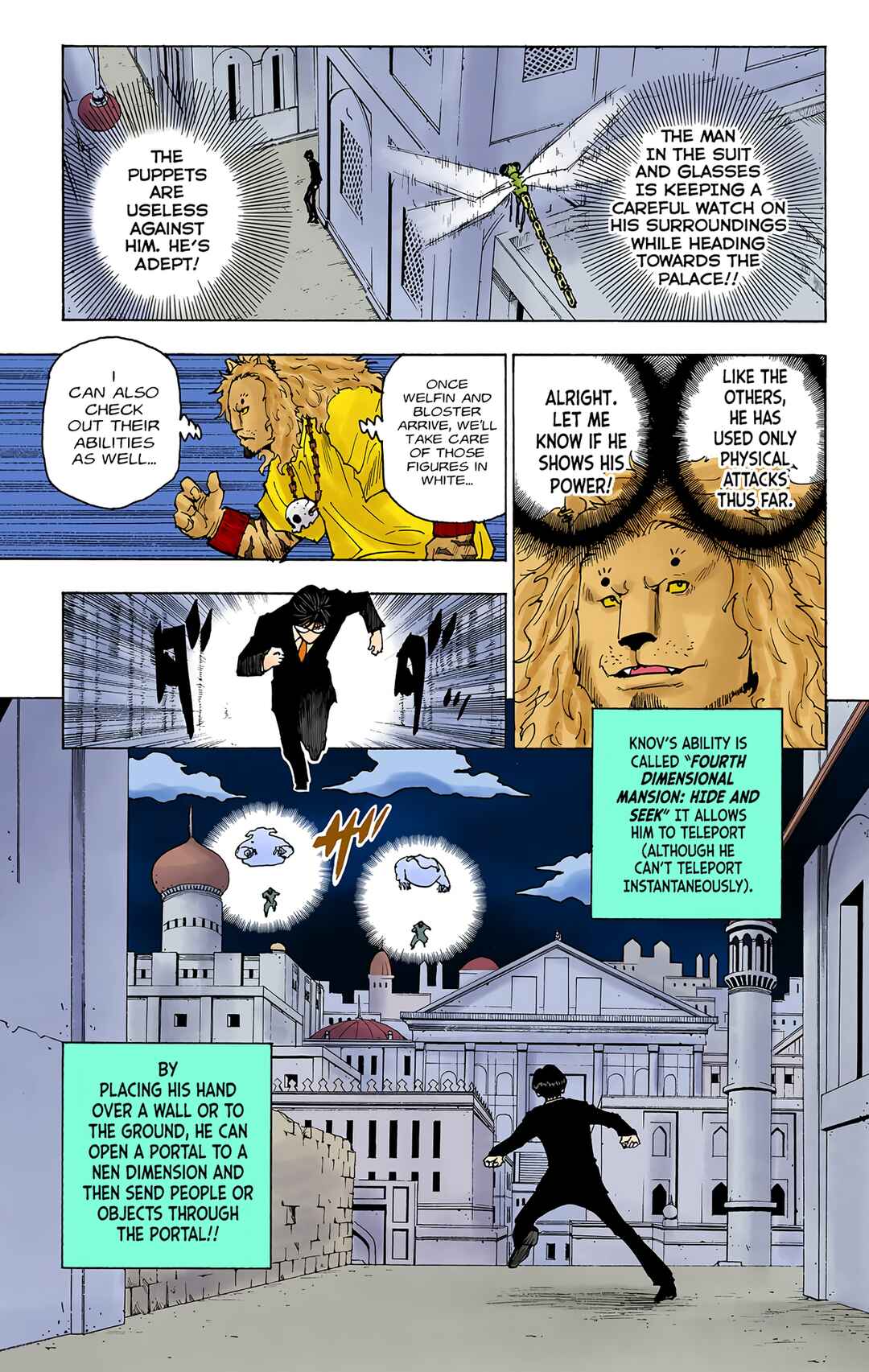 Page 4 Chapter 246 HUNTER x HUNTER (Official Colored)