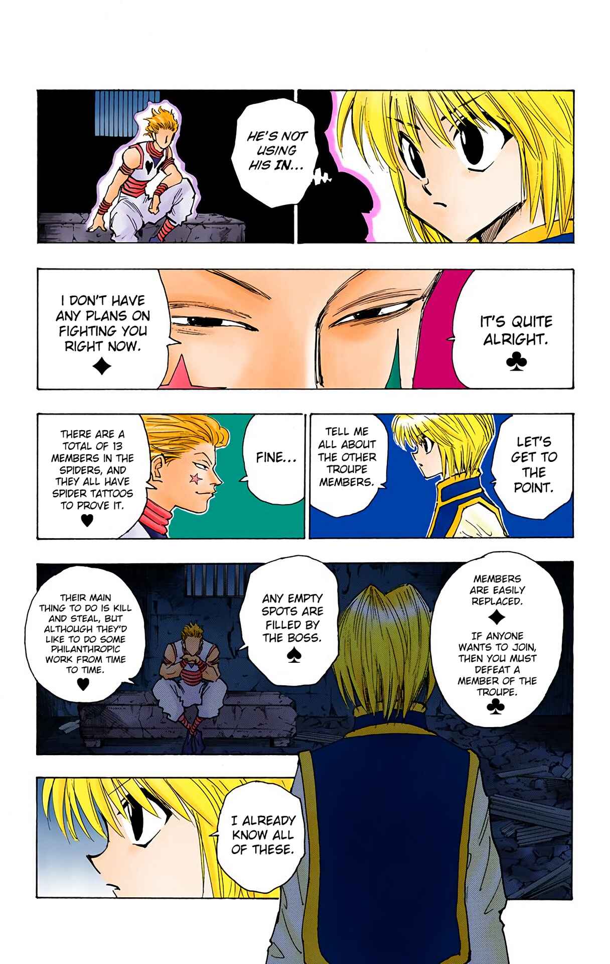Page 13 Chapter 78 HUNTER x HUNTER (Official Colored)