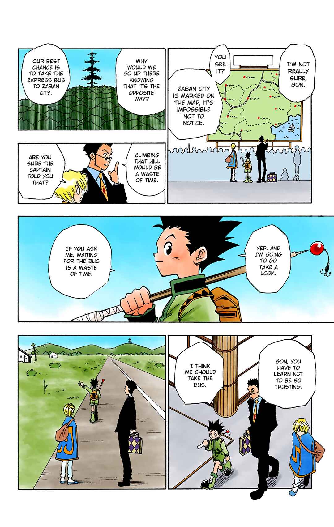 Page 4 Chapter 3 HUNTER x HUNTER (Official Colored)