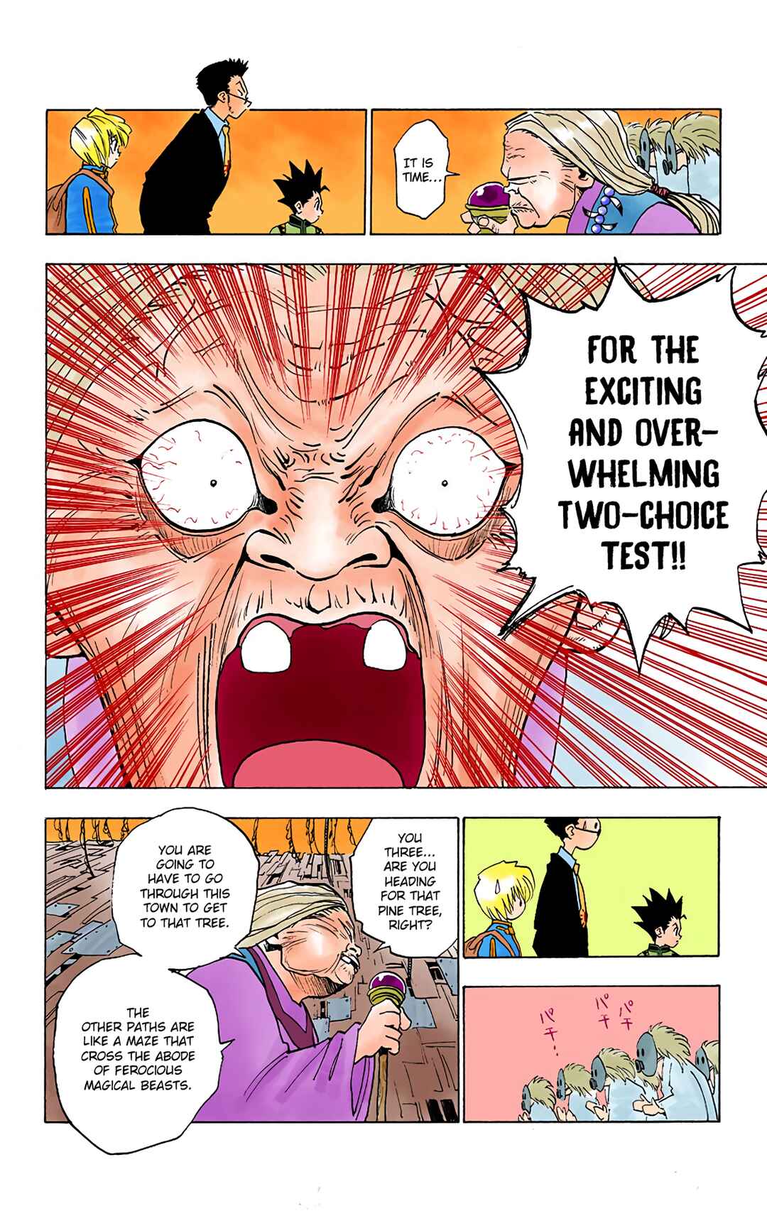 Page 8 Chapter 3 HUNTER x HUNTER (Official Colored)