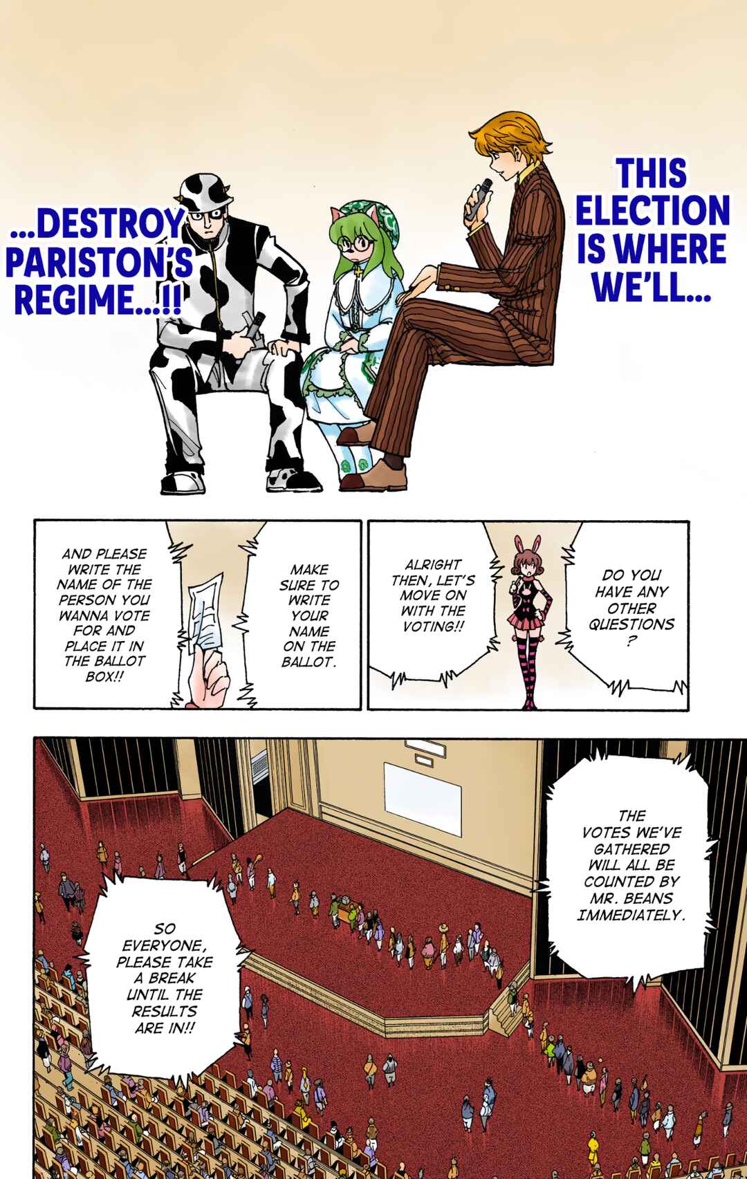 Page 8 Chapter 333 HUNTER x HUNTER (Official Colored)