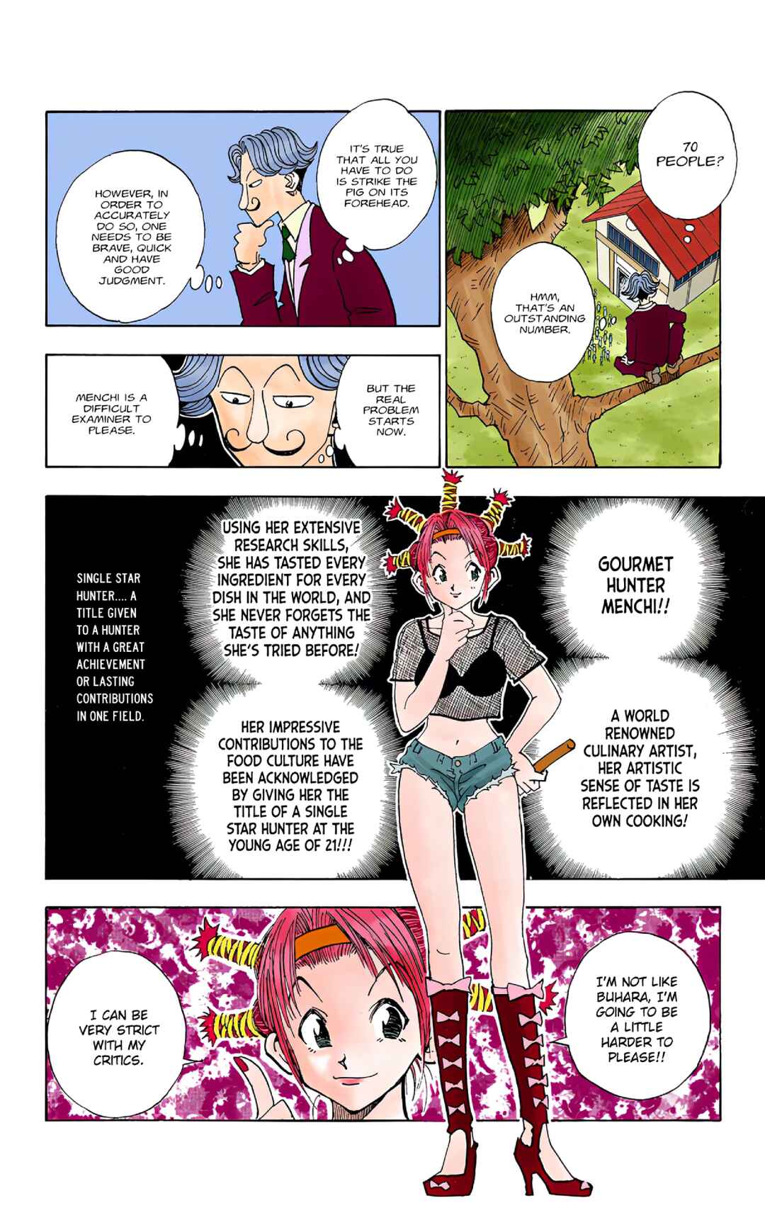Page 4 Chapter 11 HUNTER x HUNTER (Official Colored)