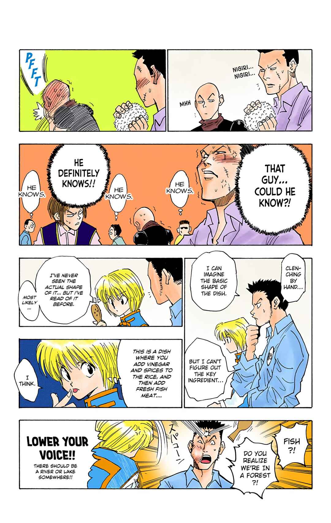 Page 9 Chapter 11 HUNTER x HUNTER (Official Colored)