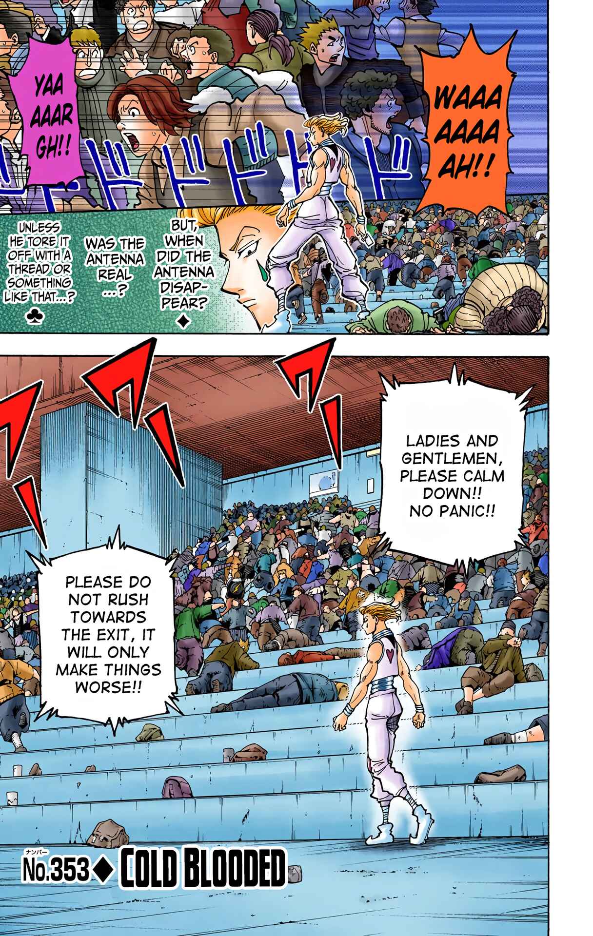 Page 1 Chapter 353 HUNTER x HUNTER (Official Colored)