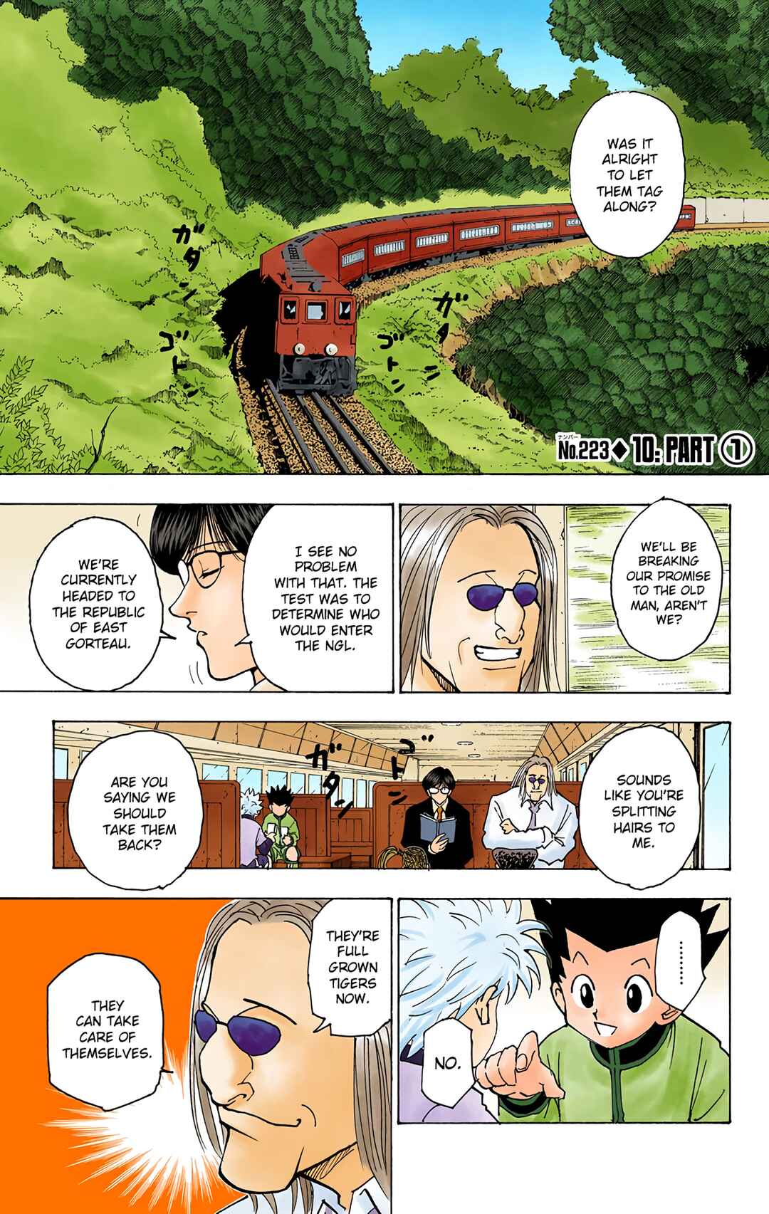 Page 1 Chapter 223 HUNTER x HUNTER (Official Colored)