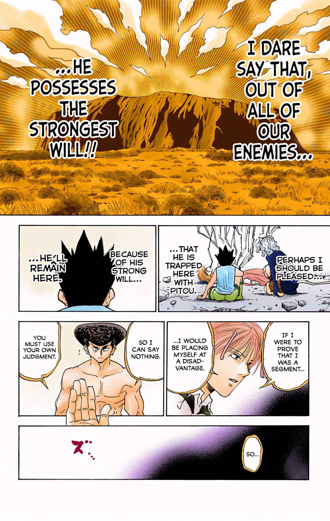 Page 8 Chapter 295 HUNTER x HUNTER (Official Colored)
