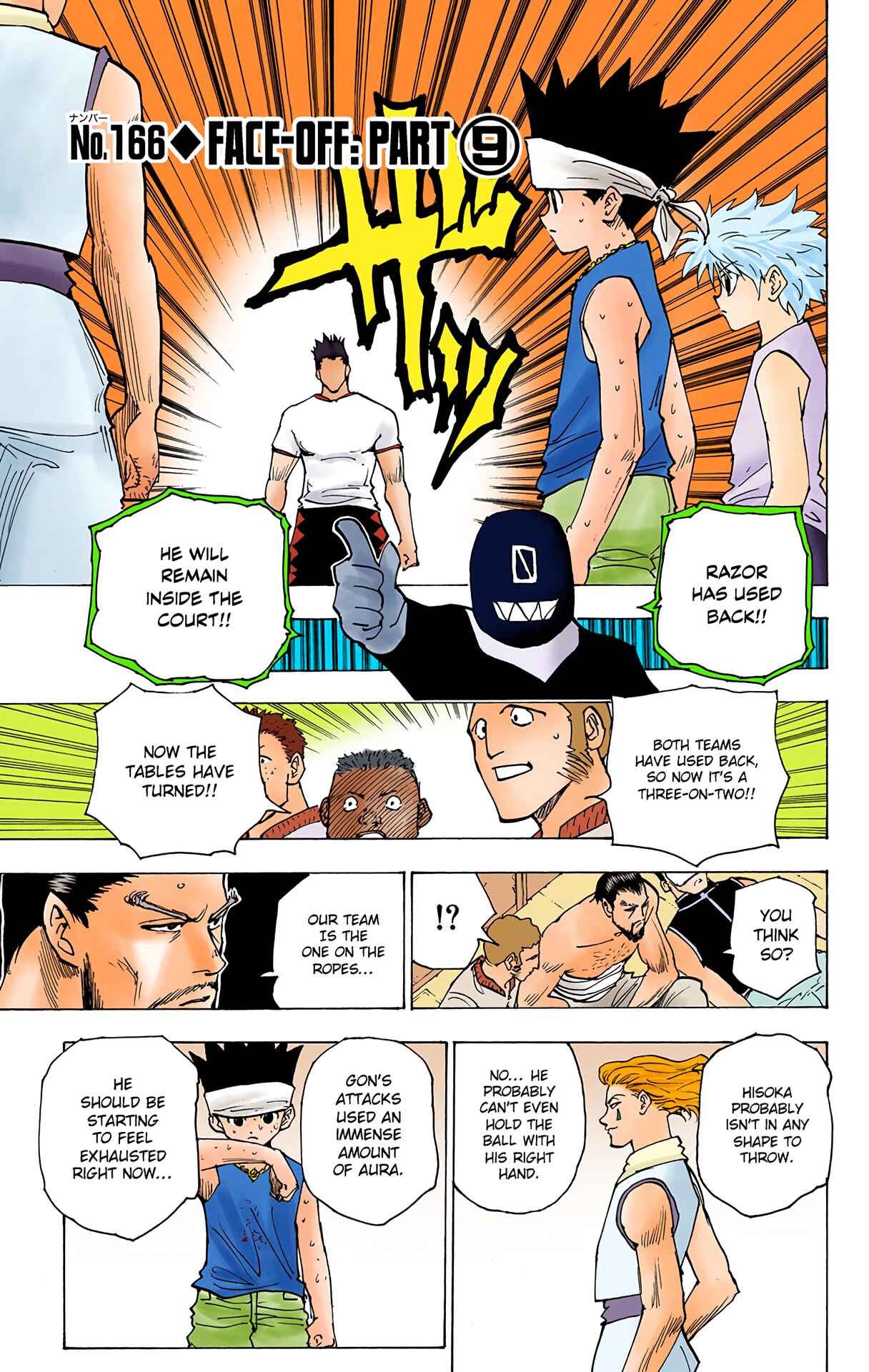 Page 1 Chapter 166 HUNTER x HUNTER (Official Colored)