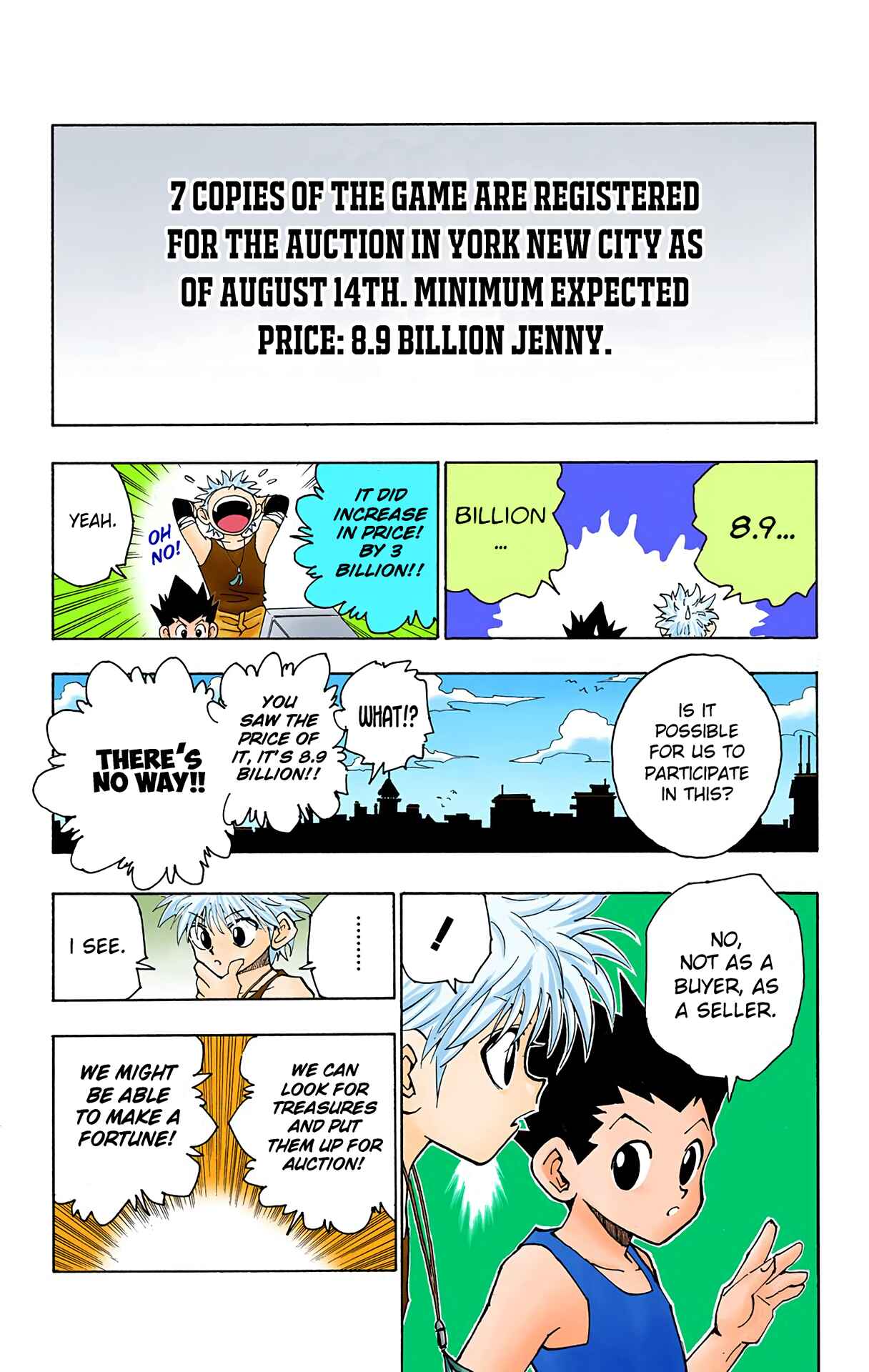 Page 7 Chapter 70 HUNTER x HUNTER (Official Colored)
