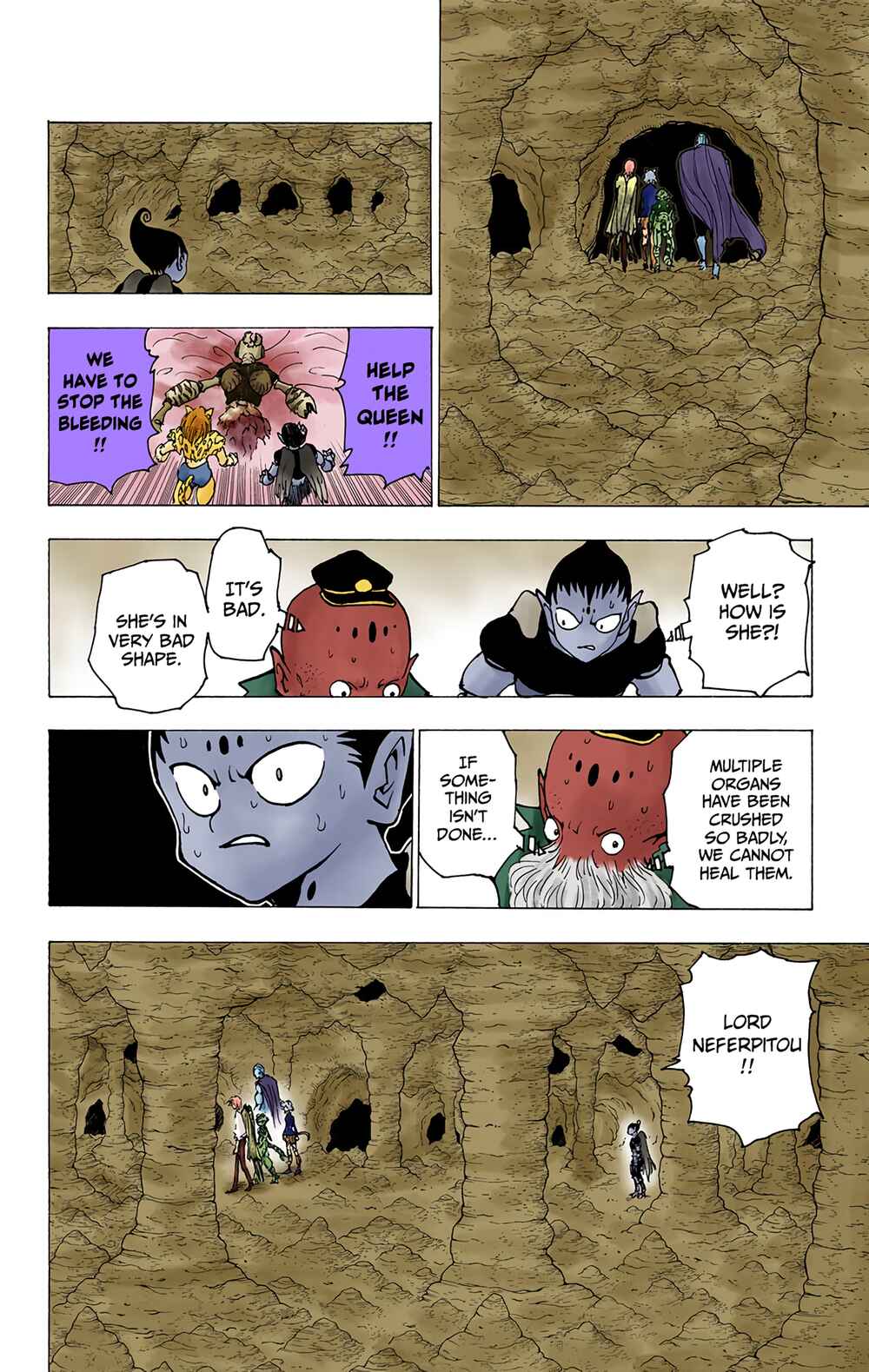 Page 8 Chapter 213 HUNTER x HUNTER (Official Colored)