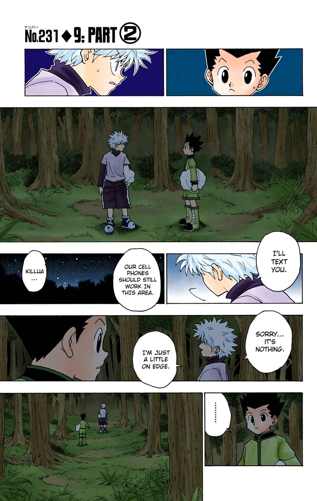 Page 1 Chapter 231 HUNTER x HUNTER (Official Colored)