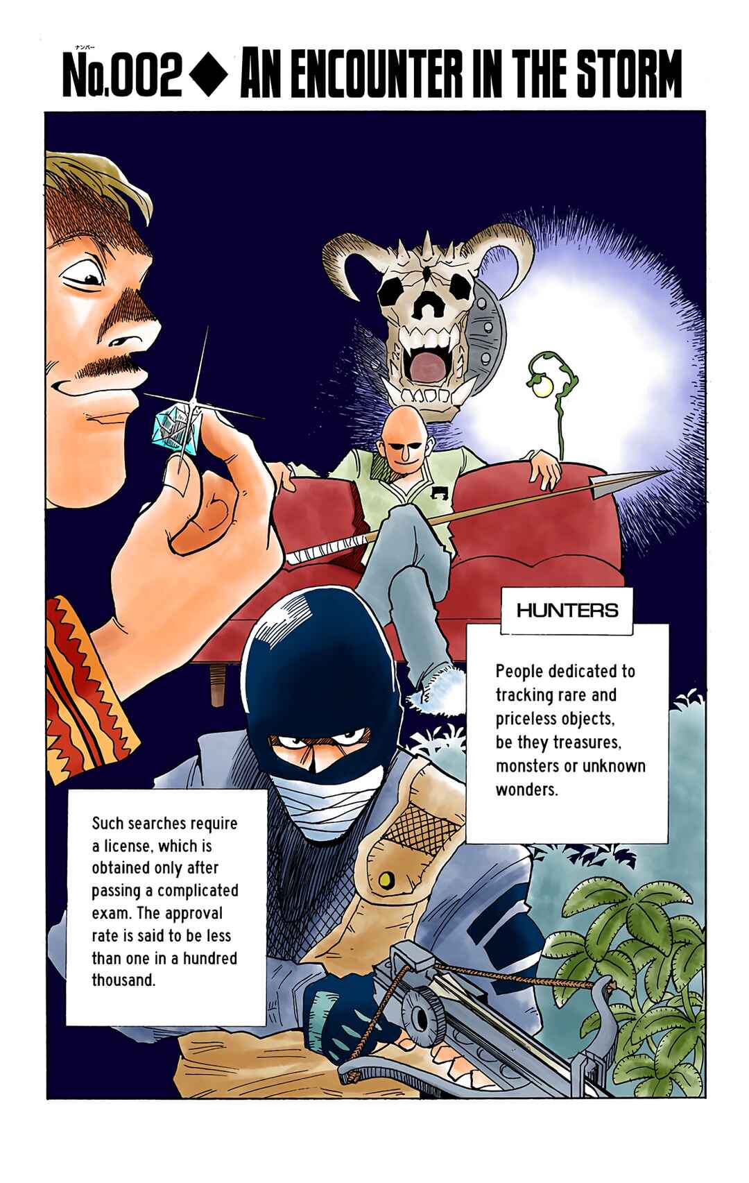 Page 1 Chapter 2 HUNTER x HUNTER (Official Colored)