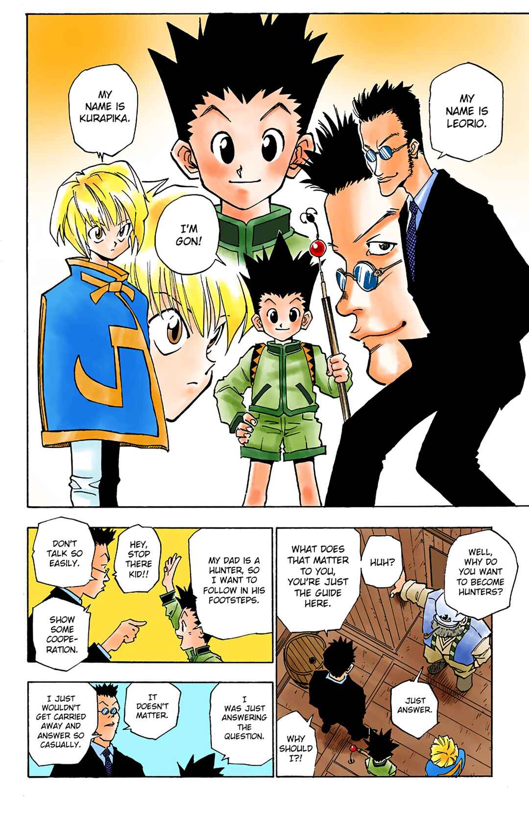 Page 10 Chapter 2 HUNTER x HUNTER (Official Colored)