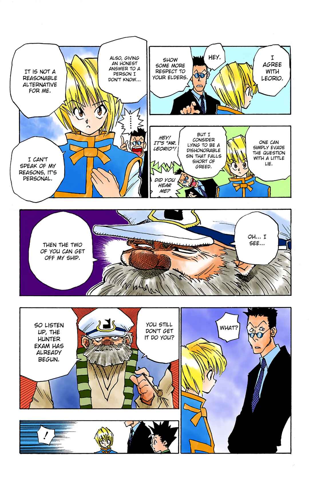 Page 11 Chapter 2 HUNTER x HUNTER (Official Colored)
