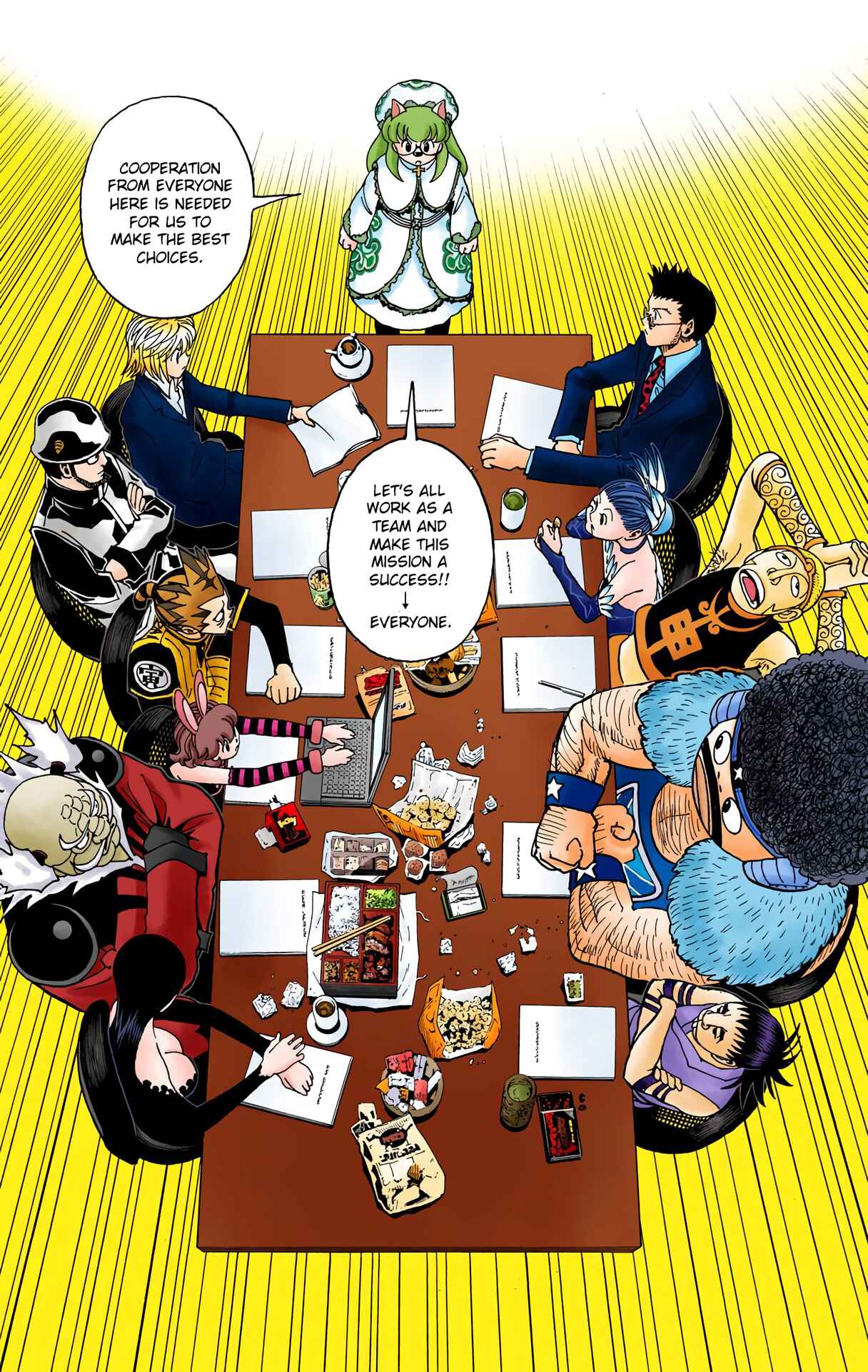 Page 10 Chapter 346 HUNTER x HUNTER (Official Colored)