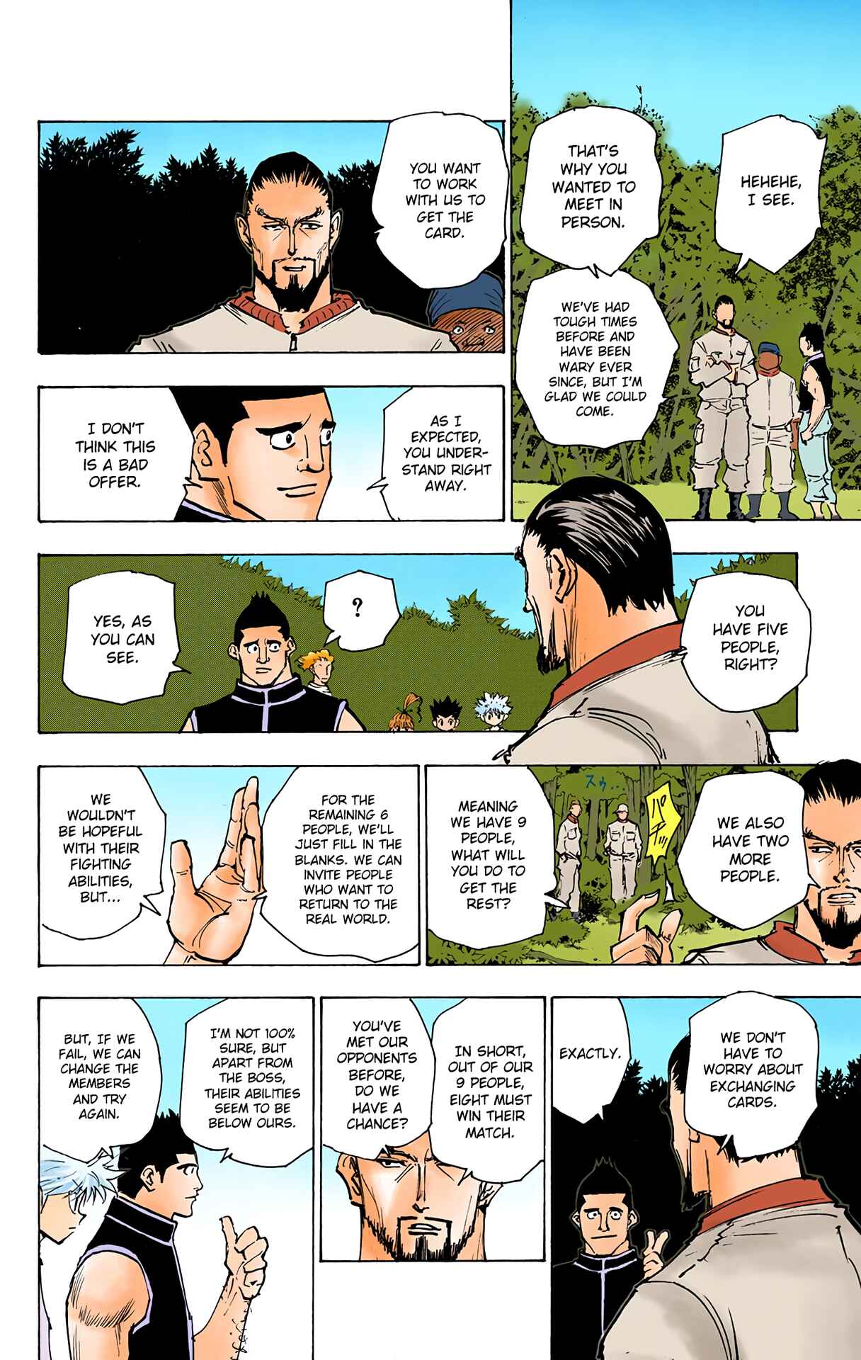 Page 4 Chapter 160 HUNTER x HUNTER (Official Colored)
