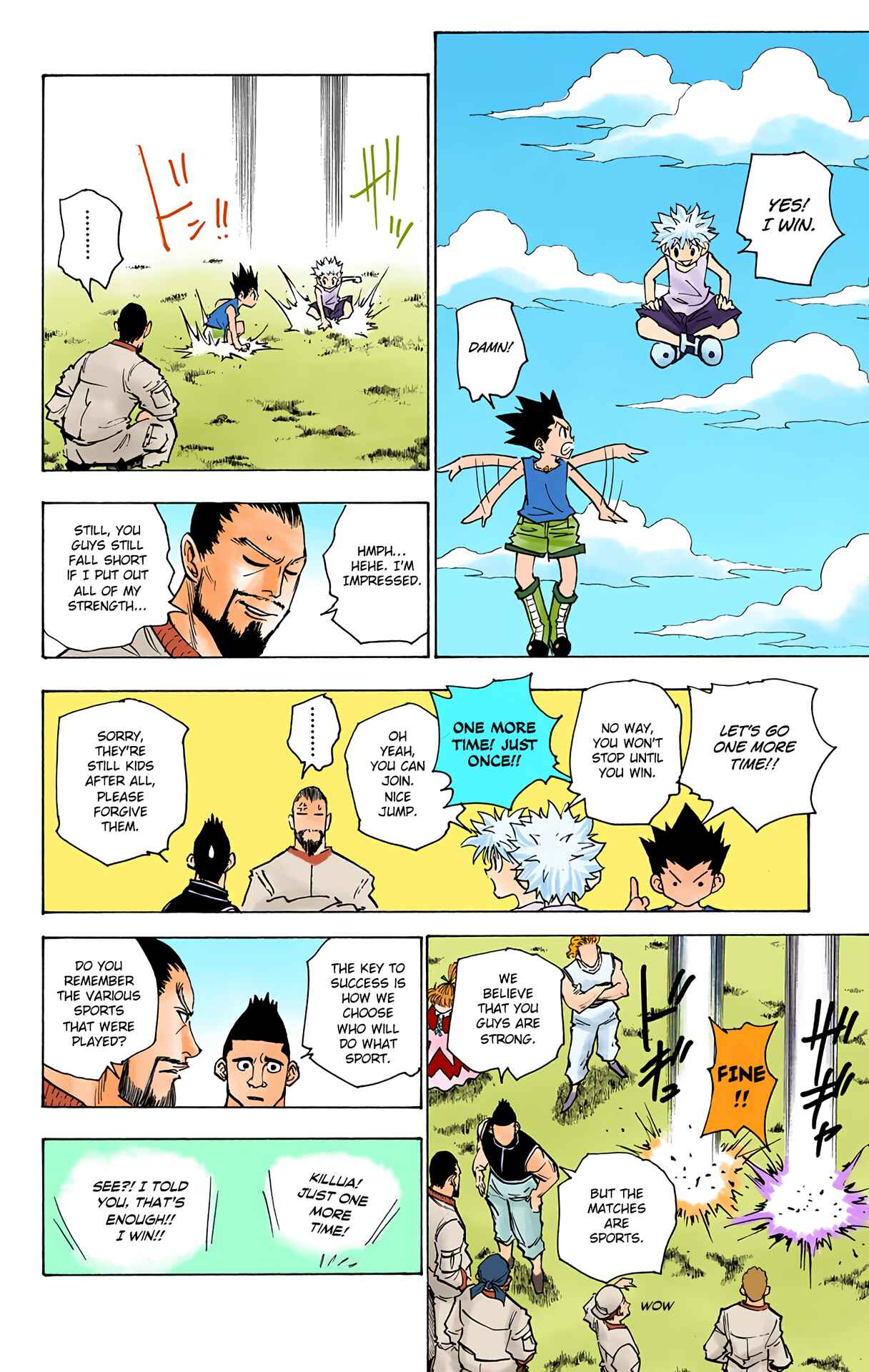 Page 8 Chapter 160 HUNTER x HUNTER (Official Colored)