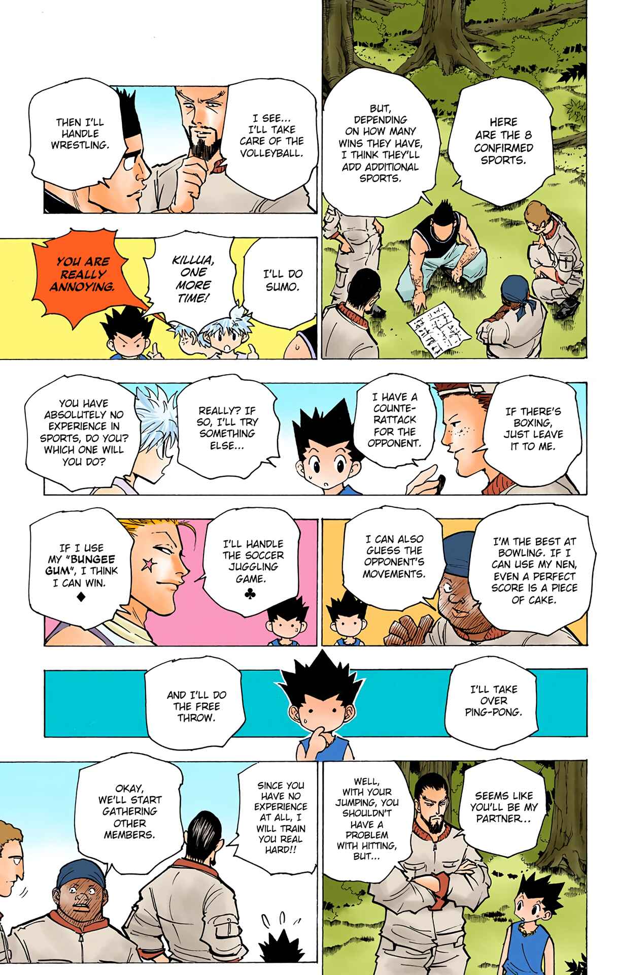 Page 9 Chapter 160 HUNTER x HUNTER (Official Colored)