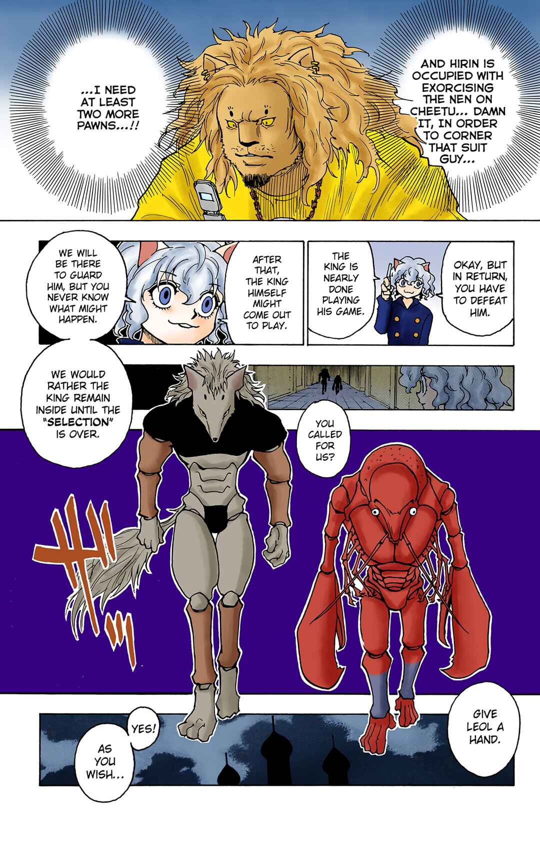 Page 13 Chapter 245 HUNTER x HUNTER (Official Colored)