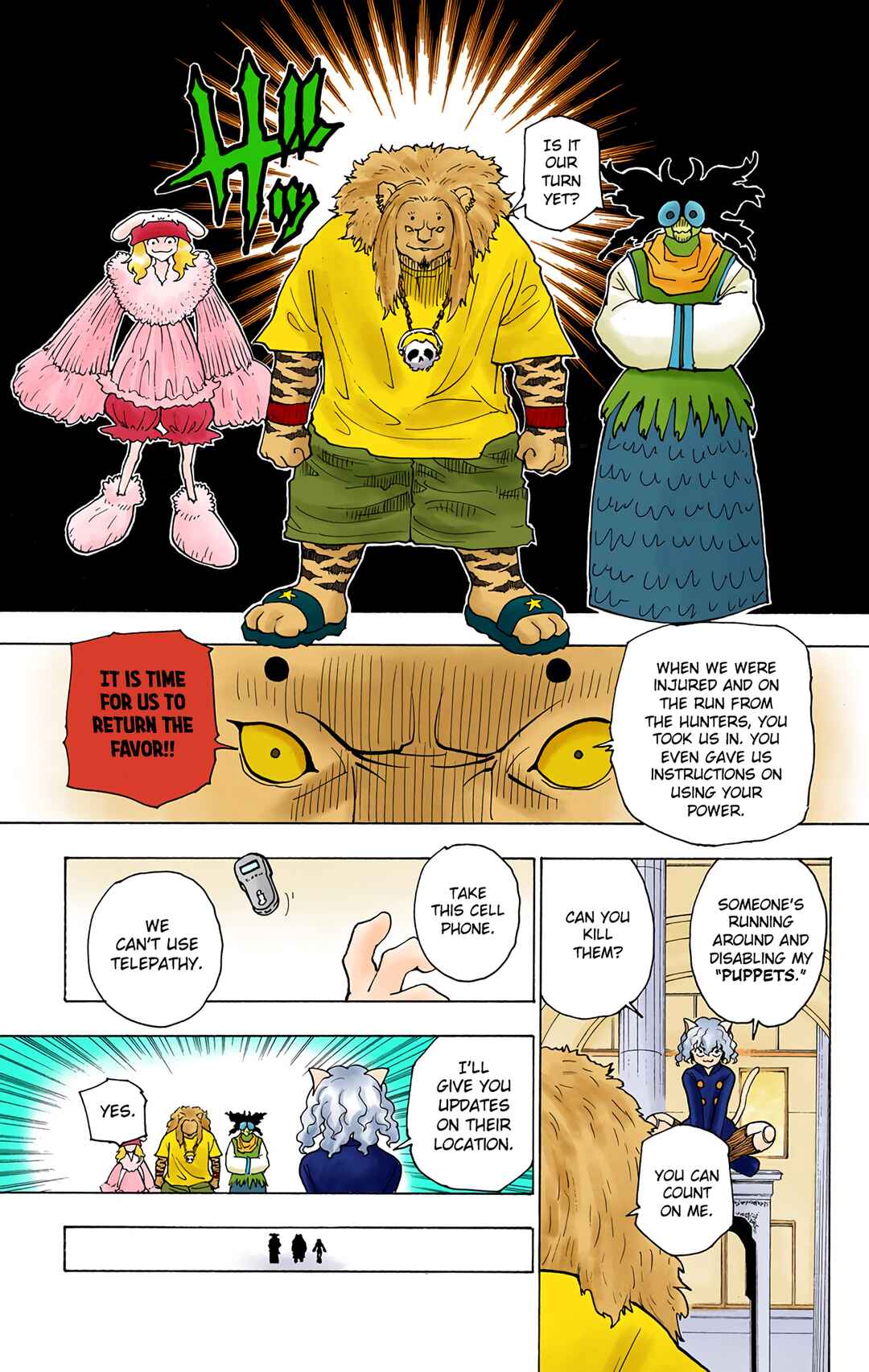 Page 3 Chapter 234 HUNTER x HUNTER (Official Colored)