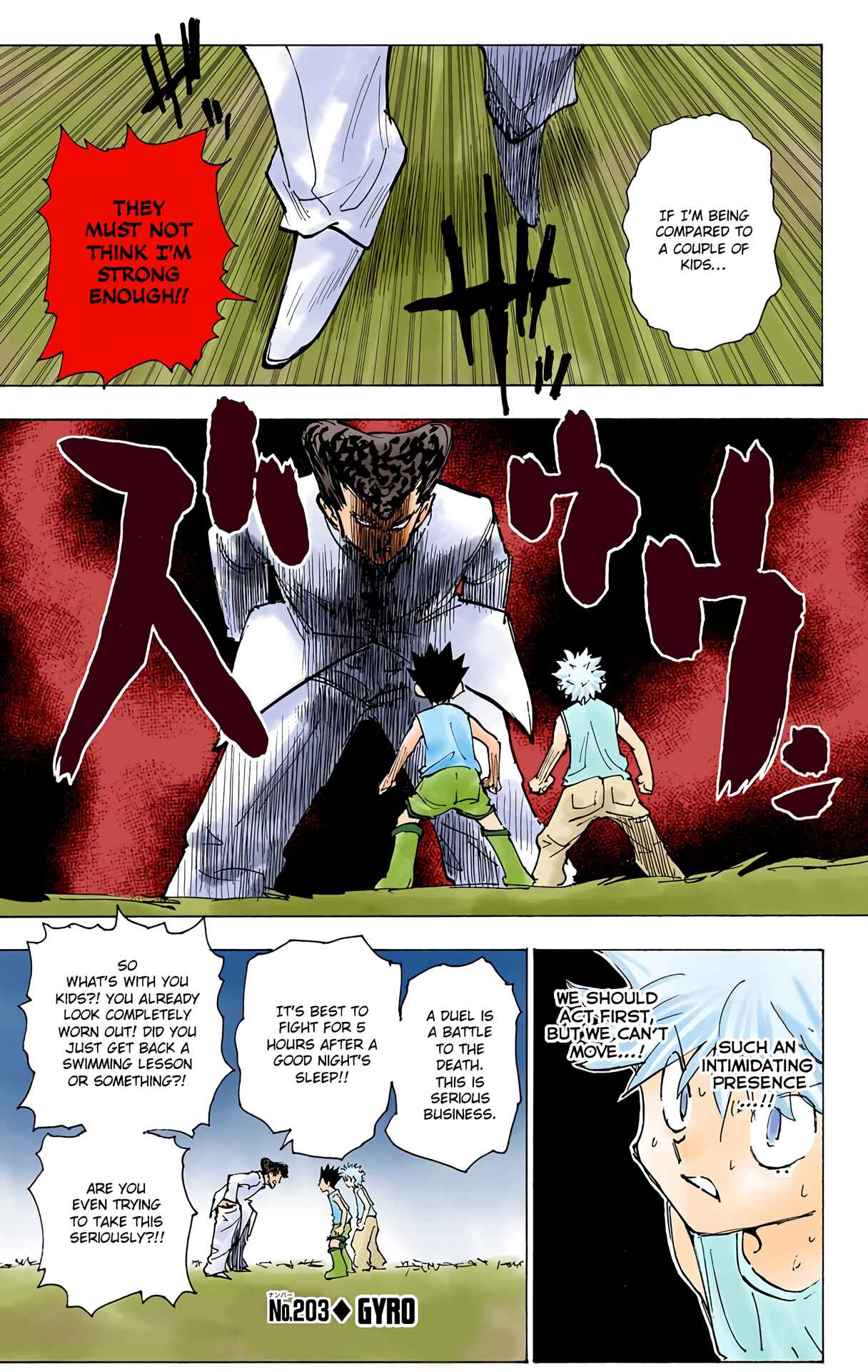Page 1 Chapter 203 HUNTER x HUNTER (Official Colored)