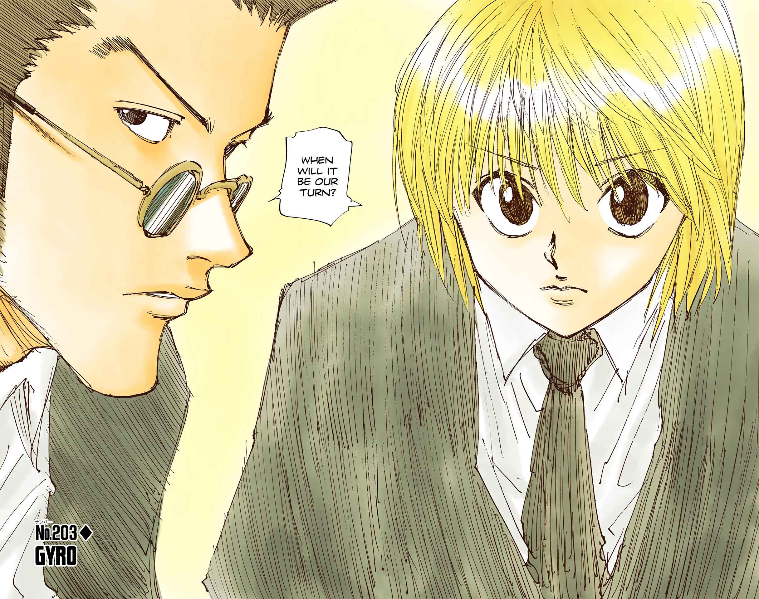 Page 2 Chapter 203 HUNTER x HUNTER (Official Colored)