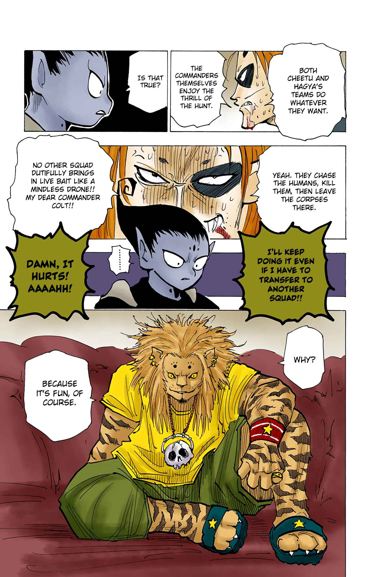 Page 3 Chapter 192 HUNTER x HUNTER (Official Colored)
