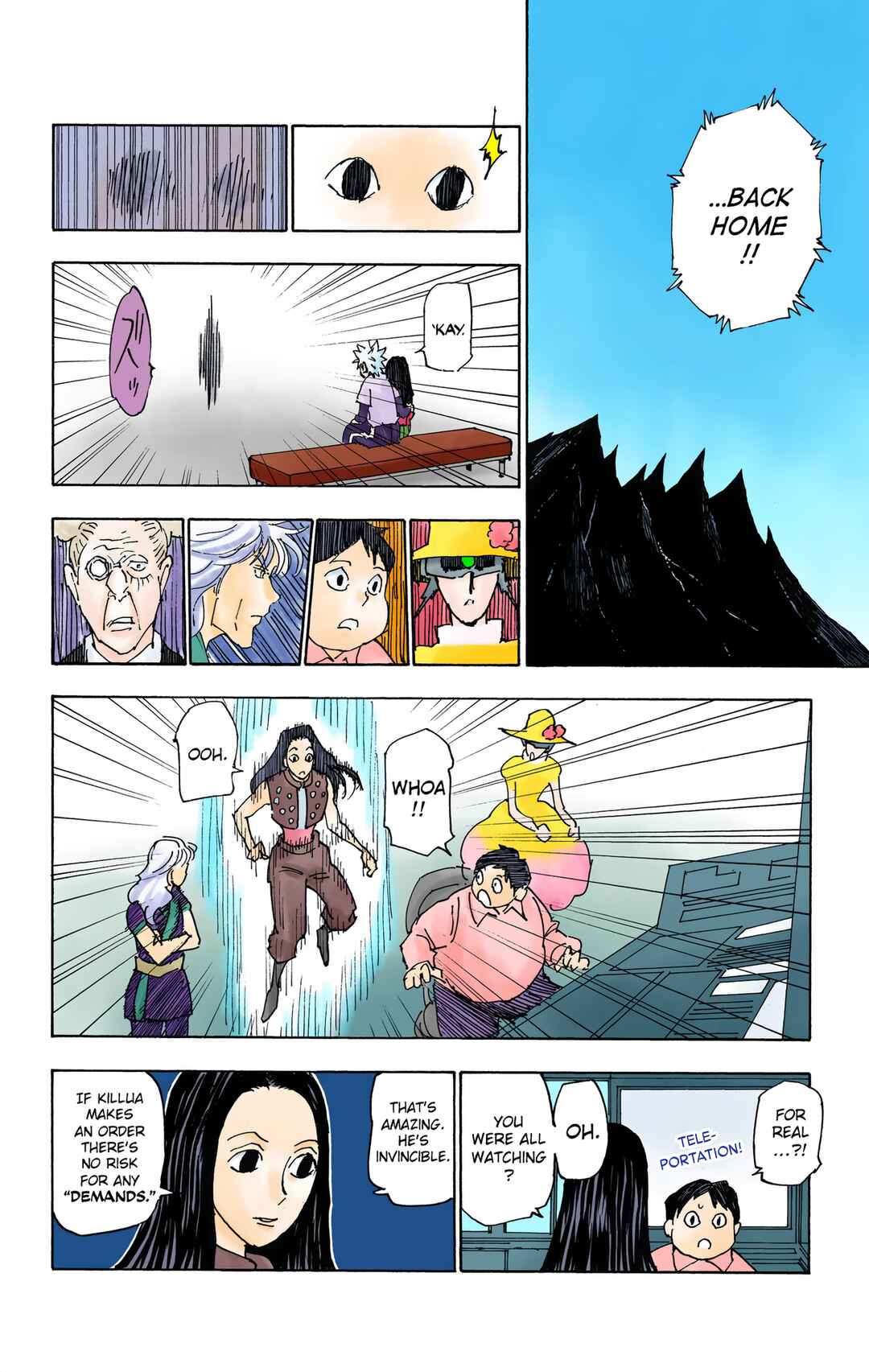 Page 8 Chapter 336 HUNTER x HUNTER (Official Colored)