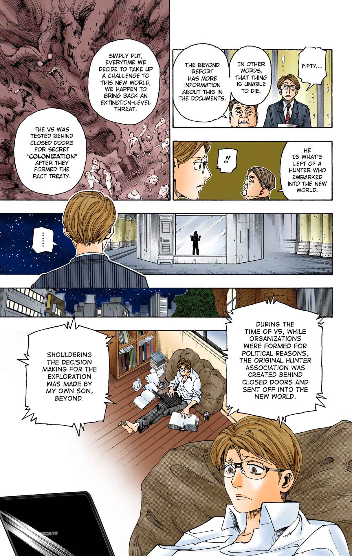 Page 12 Chapter 341 HUNTER x HUNTER (Official Colored)