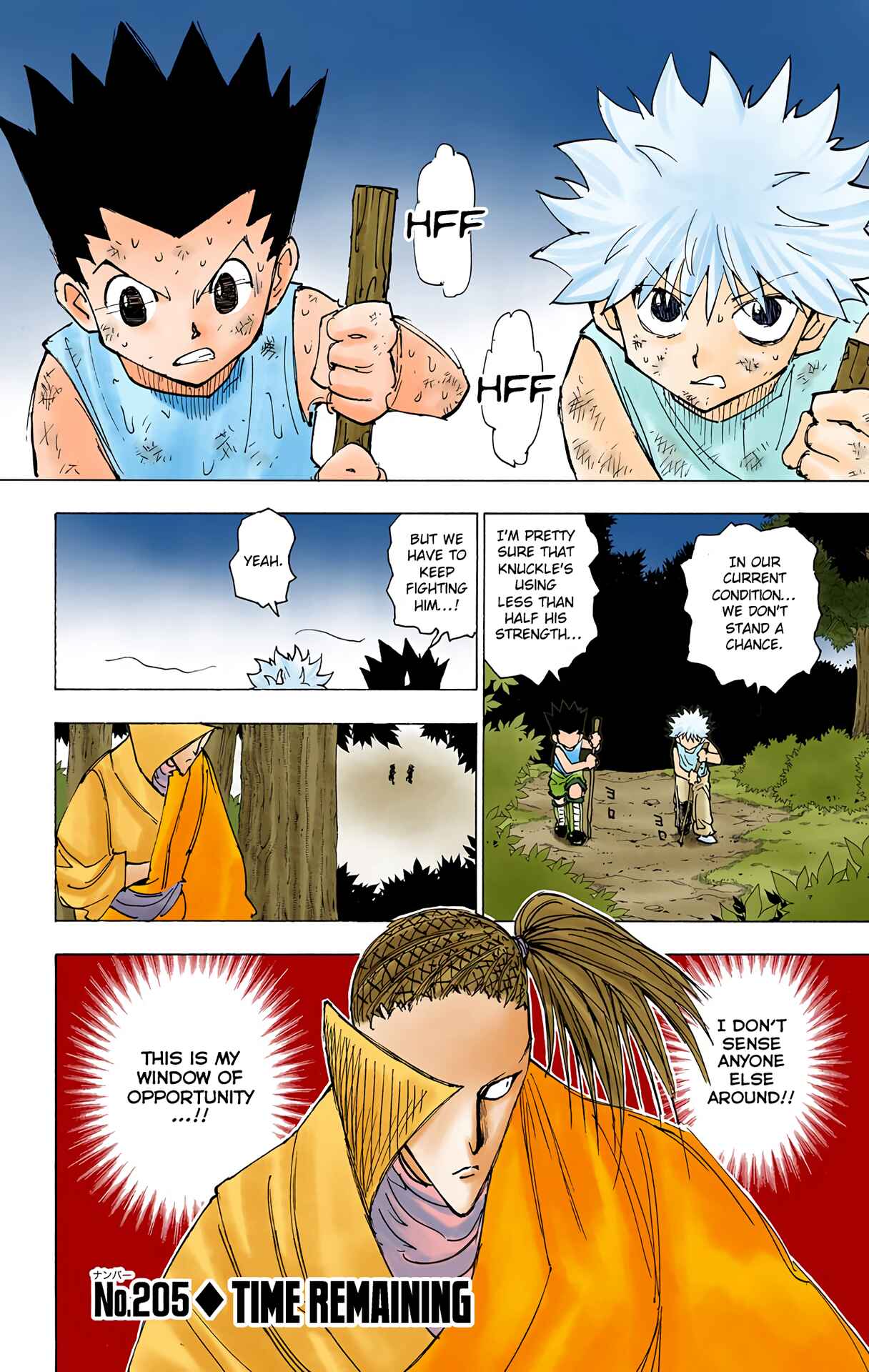 Page 1 Chapter 205 HUNTER x HUNTER (Official Colored)