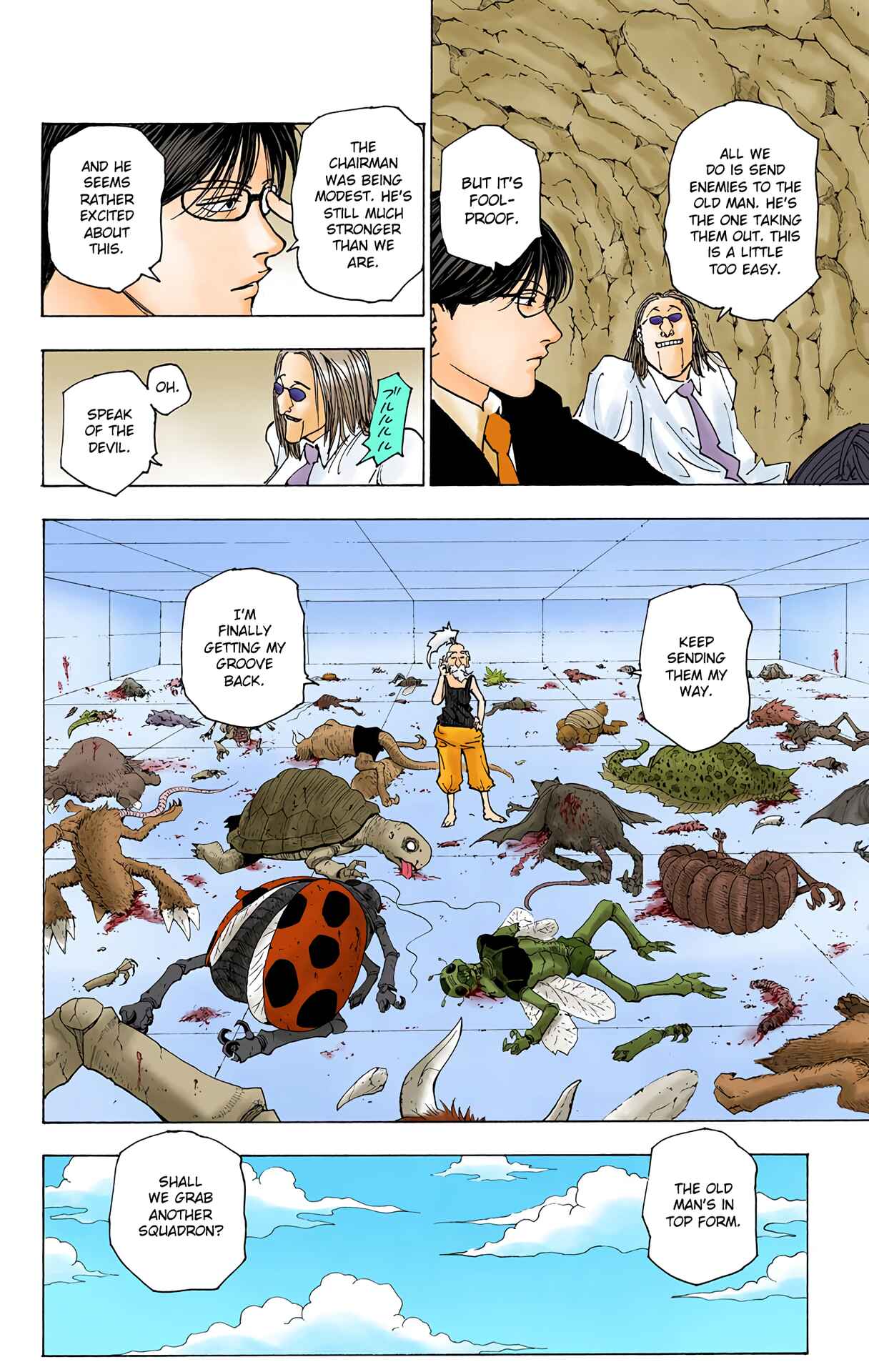 Page 14 Chapter 205 HUNTER x HUNTER (Official Colored)
