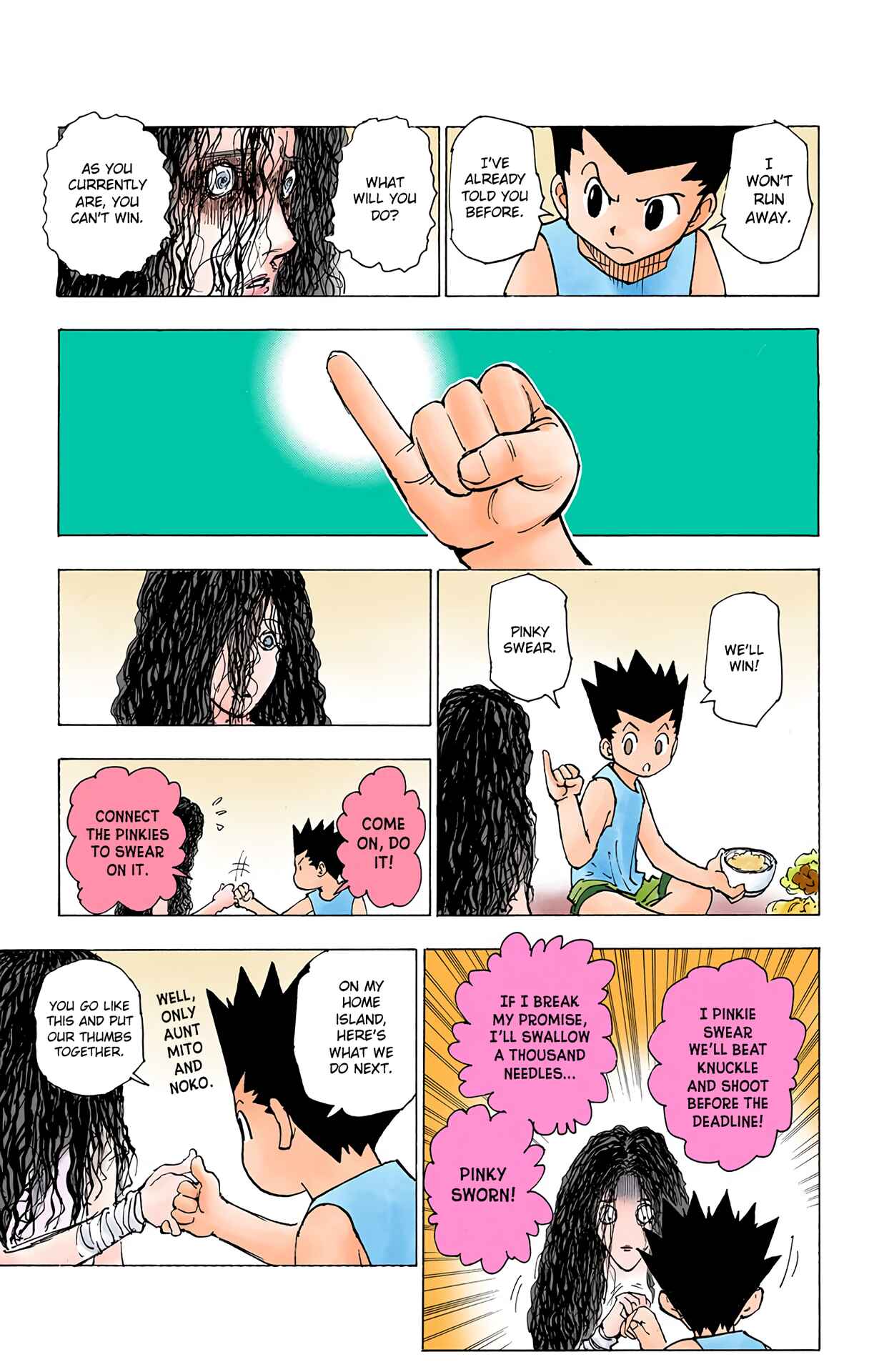 Page 9 Chapter 205 HUNTER x HUNTER (Official Colored)