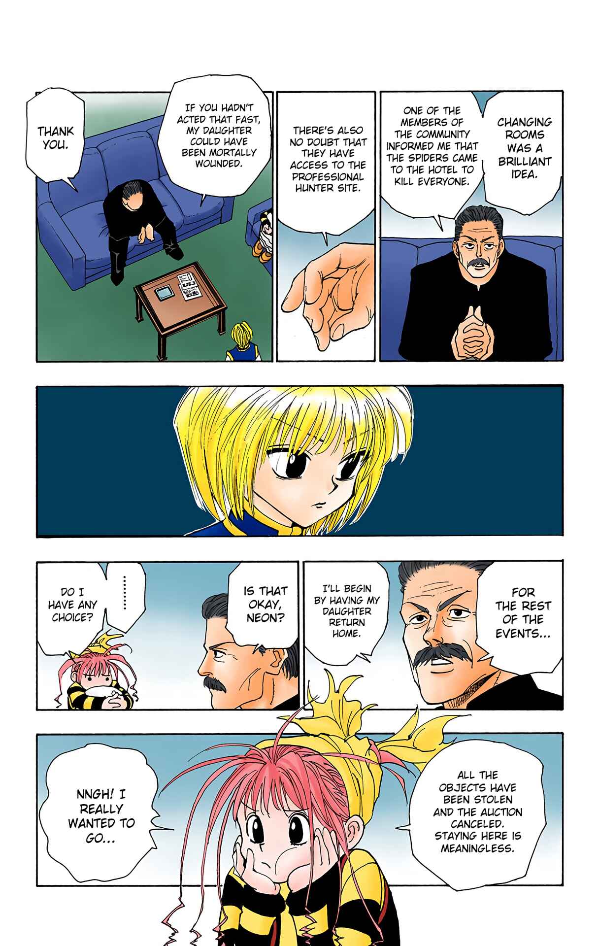 Page 13 Chapter 89 HUNTER x HUNTER (Official Colored)
