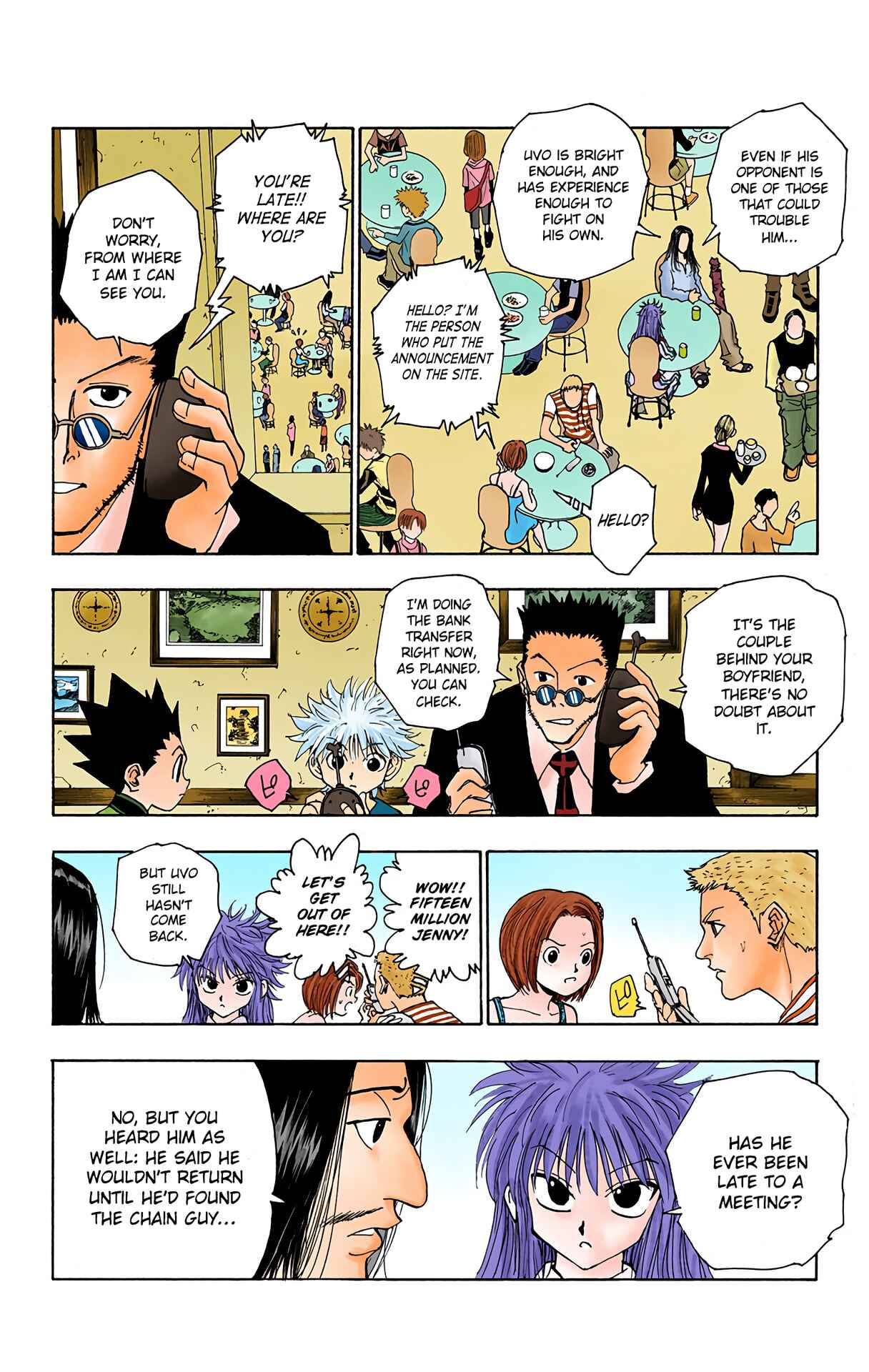 Page 4 Chapter 89 HUNTER x HUNTER (Official Colored)