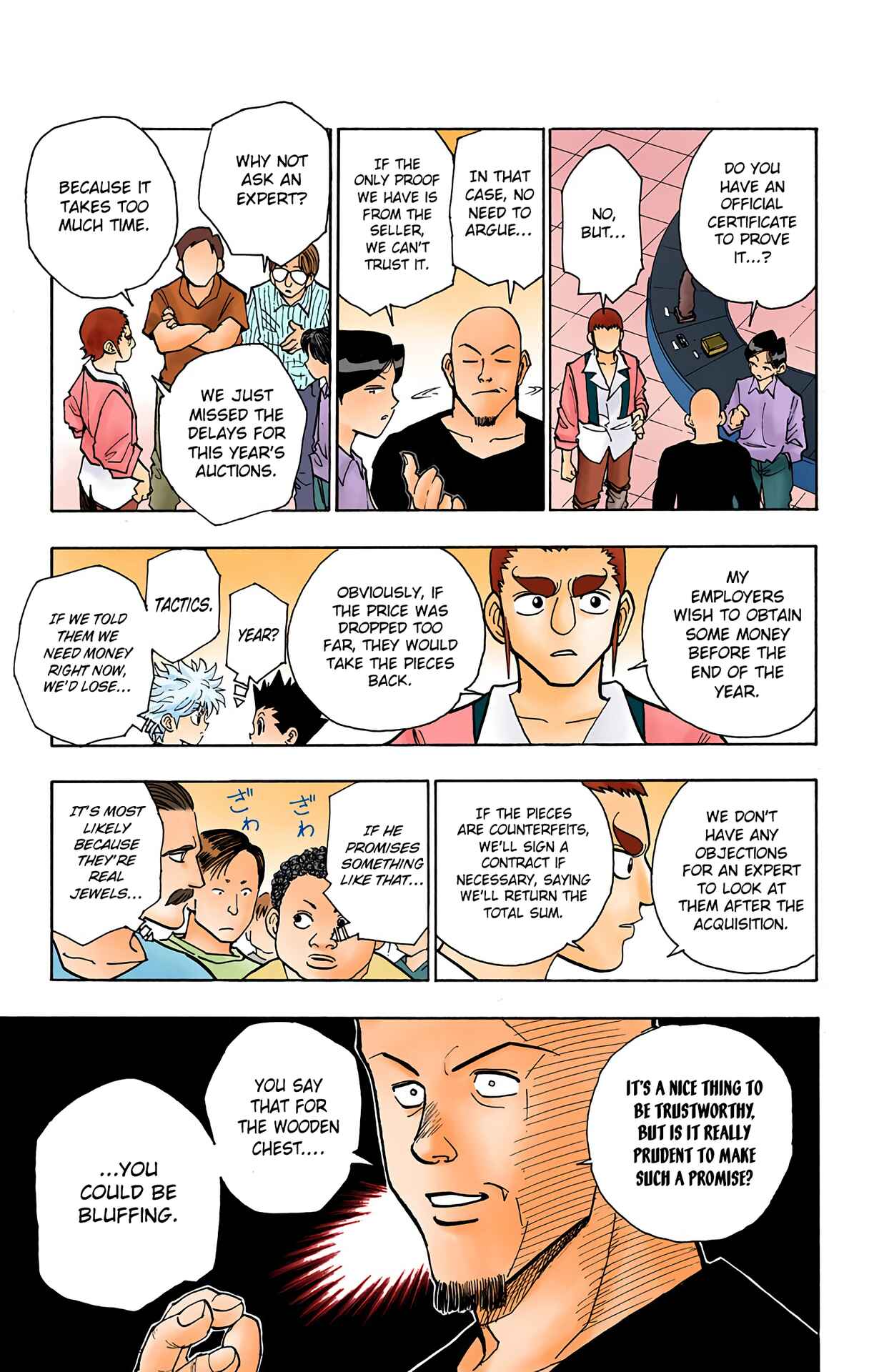 Page 5 Chapter 88 HUNTER x HUNTER (Official Colored)