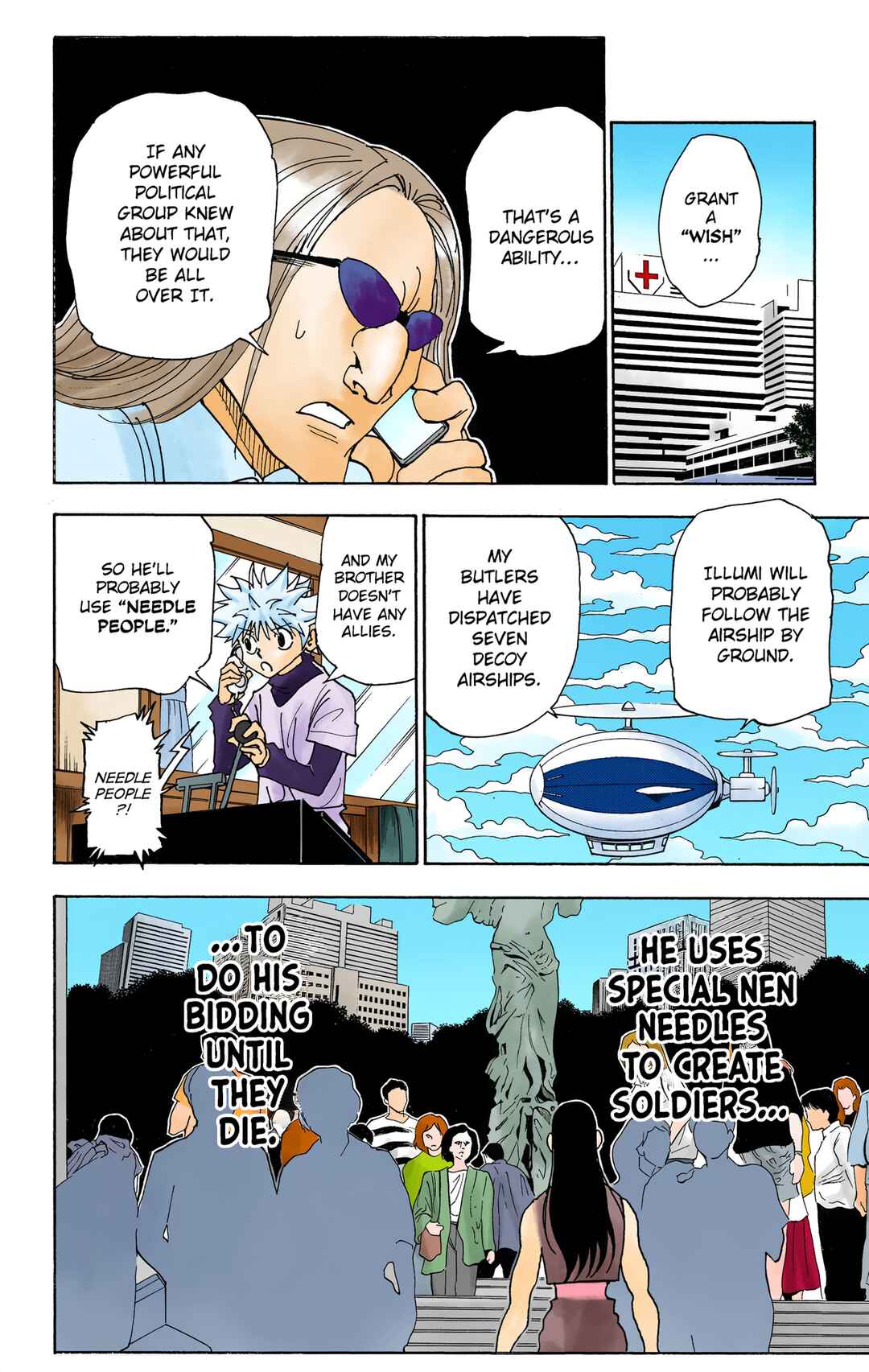 Page 14 Chapter 328 HUNTER x HUNTER (Official Colored)