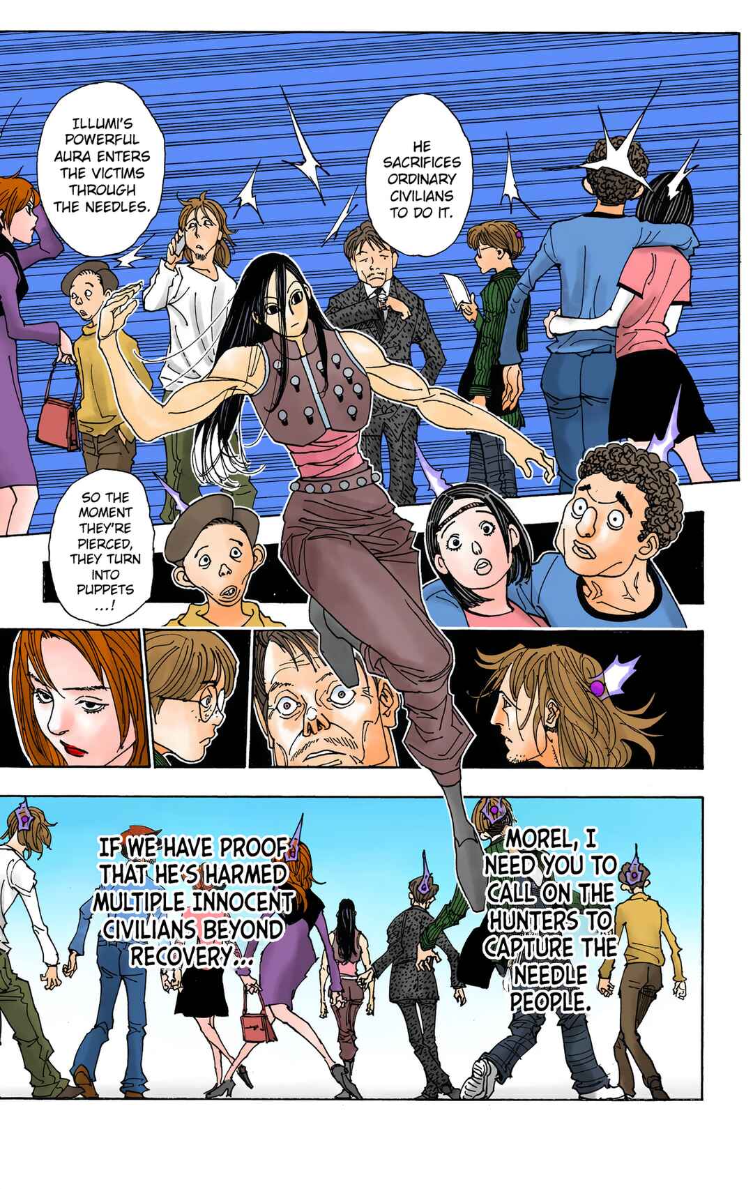 Page 15 Chapter 328 HUNTER x HUNTER (Official Colored)