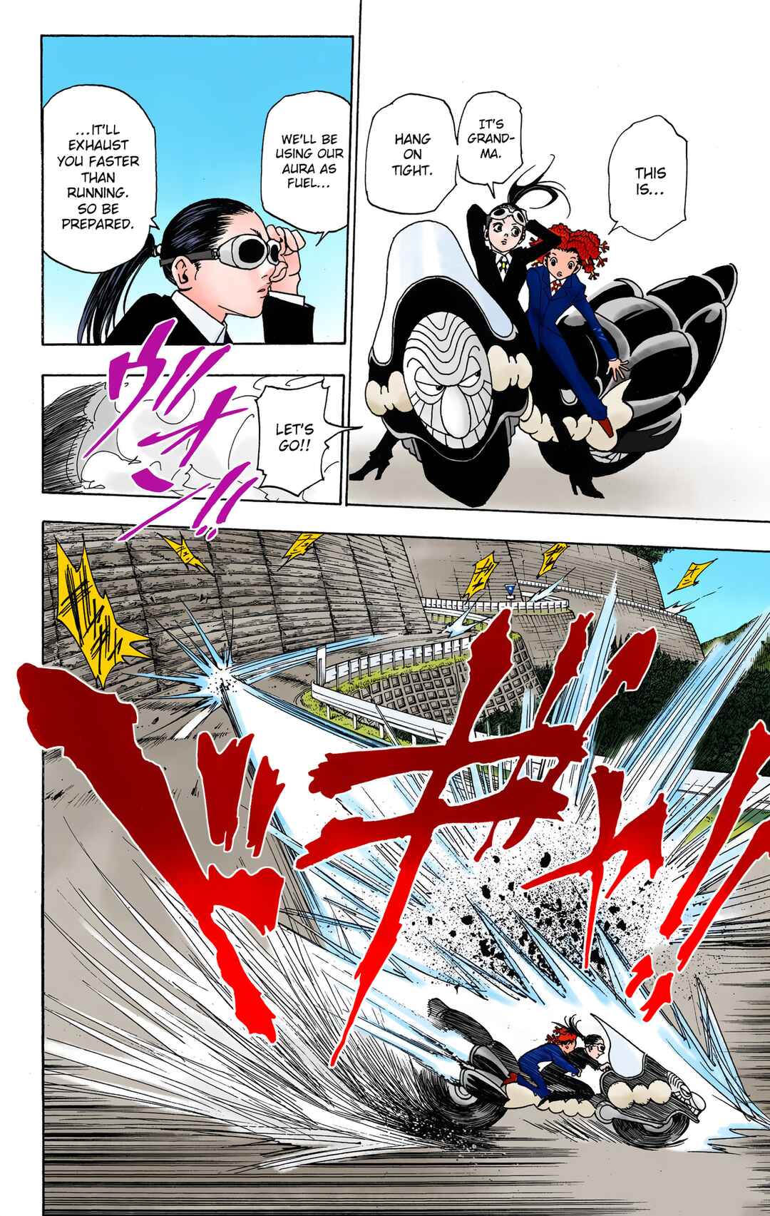 Page 4 Chapter 328 HUNTER x HUNTER (Official Colored)
