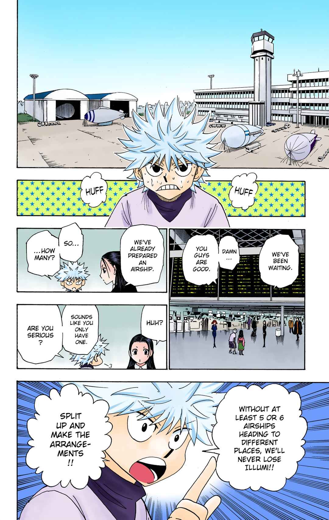 Page 8 Chapter 328 HUNTER x HUNTER (Official Colored)