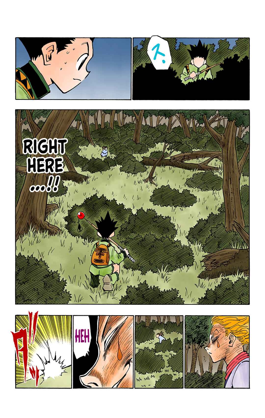 Page 22 Chapter 27 HUNTER x HUNTER (Official Colored)