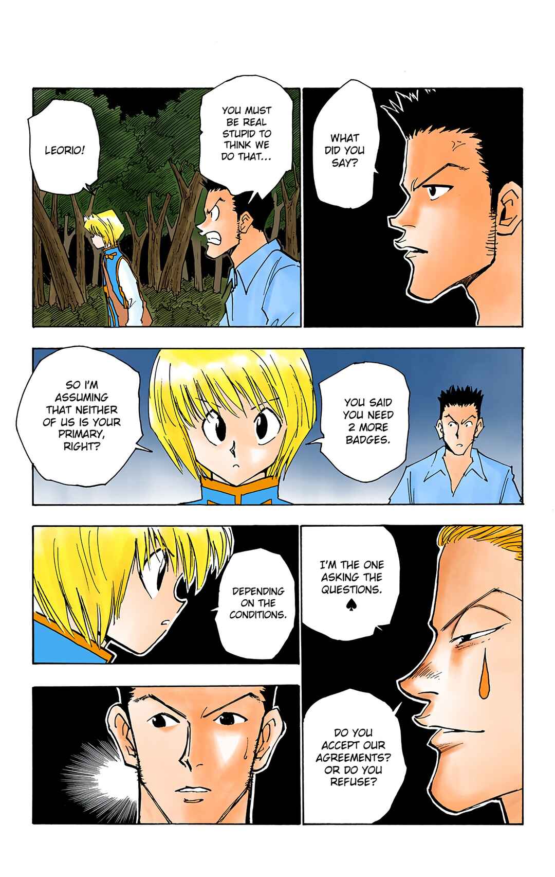Page 8 Chapter 27 HUNTER x HUNTER (Official Colored)
