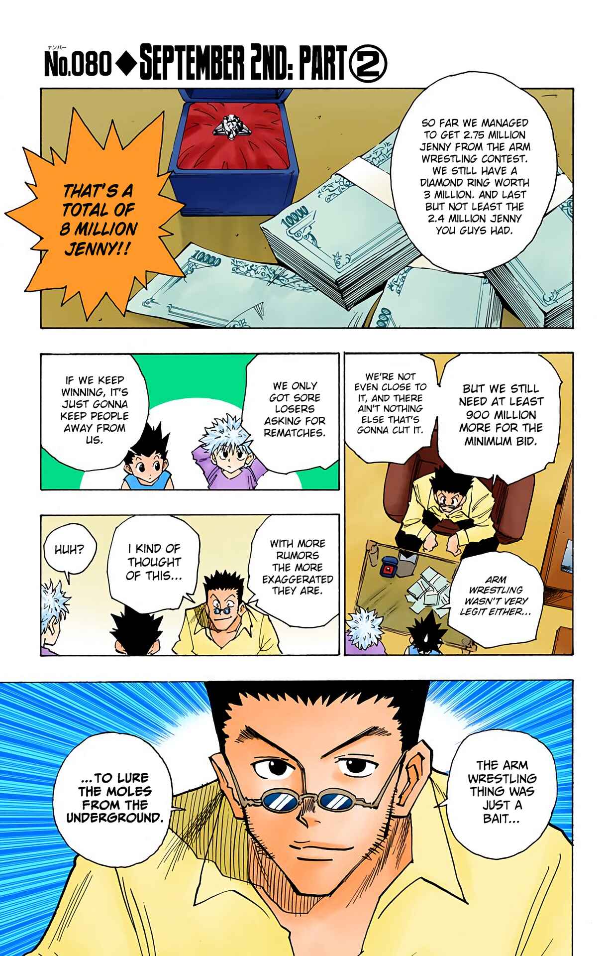 Page 1 Chapter 80 HUNTER x HUNTER (Official Colored)