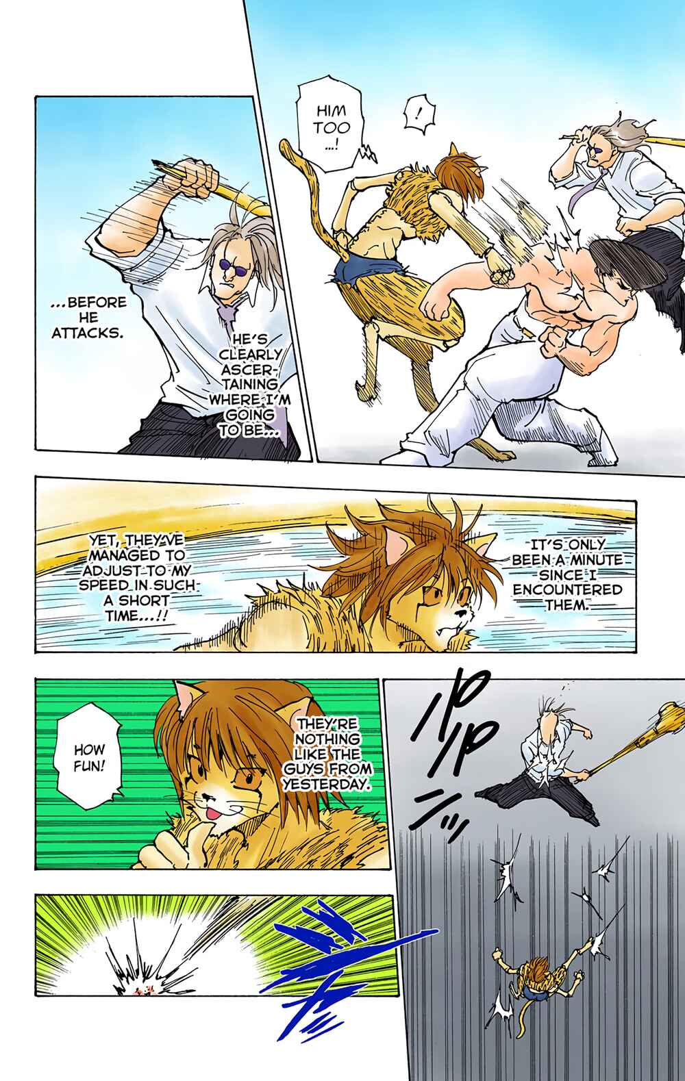Page 4 Chapter 221 HUNTER x HUNTER (Official Colored)