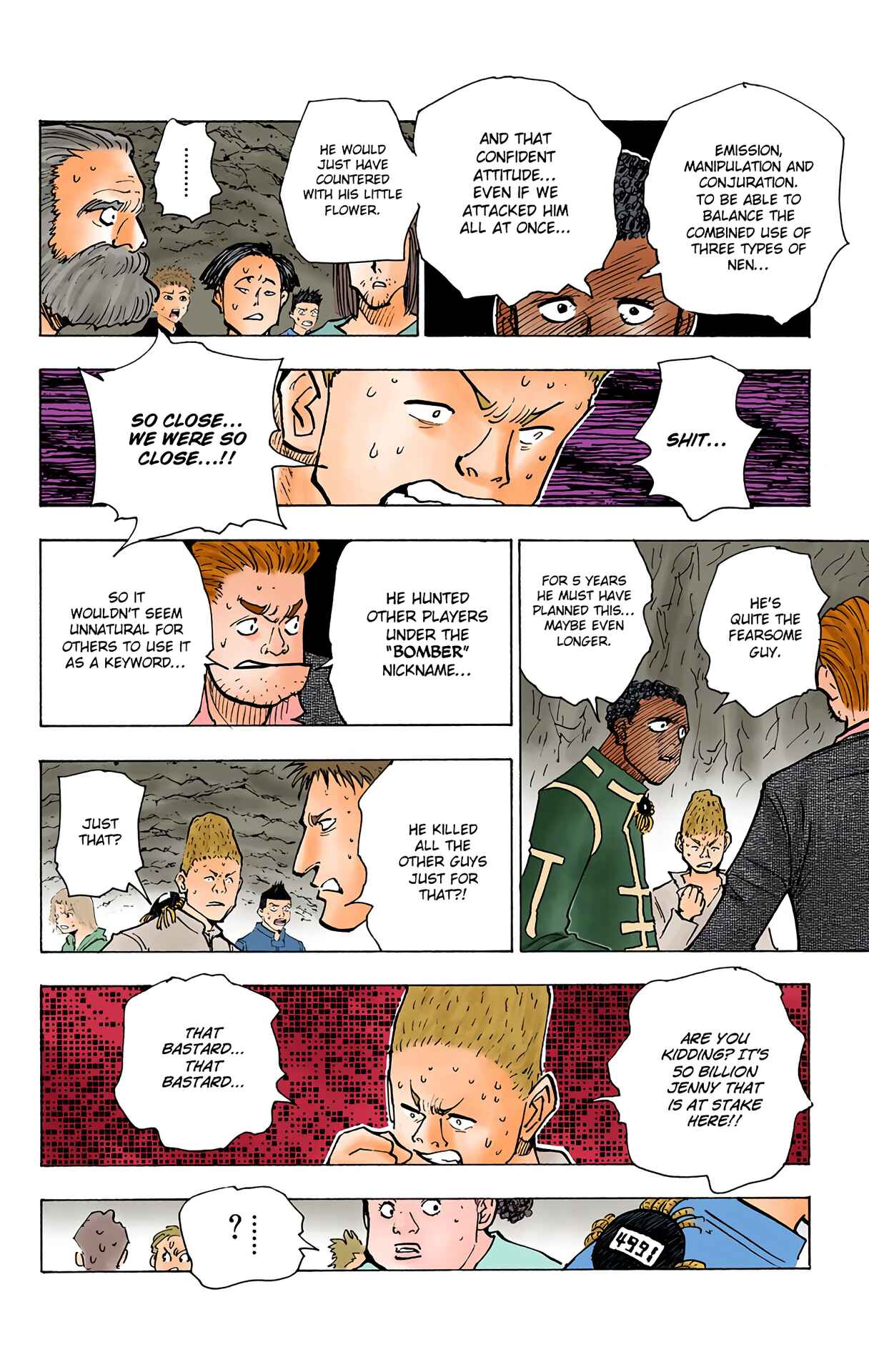 Page 8 Chapter 143 HUNTER x HUNTER (Official Colored)