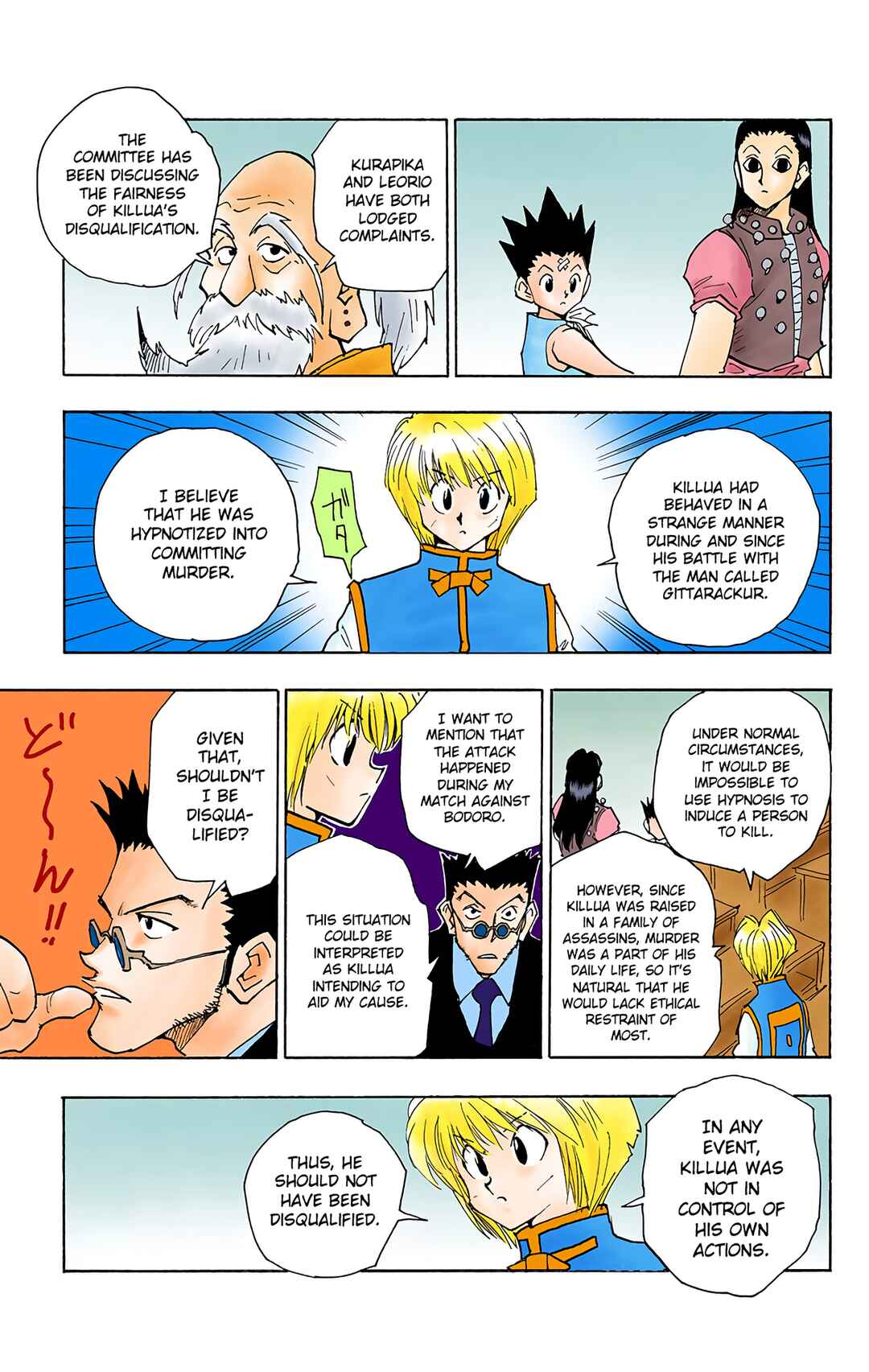 Page 9 Chapter 37 HUNTER x HUNTER (Official Colored)