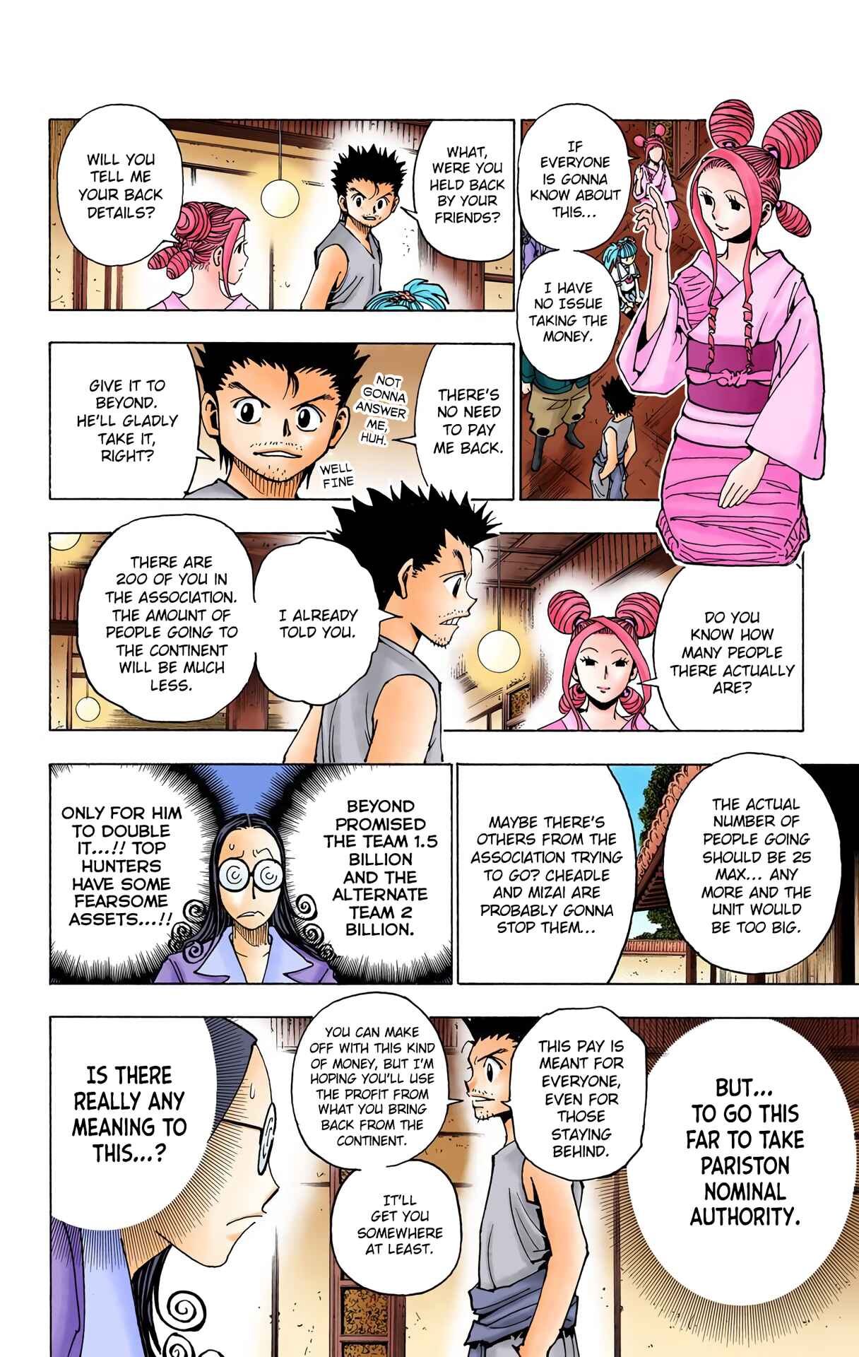 Page 10 Chapter 345 HUNTER x HUNTER (Official Colored)